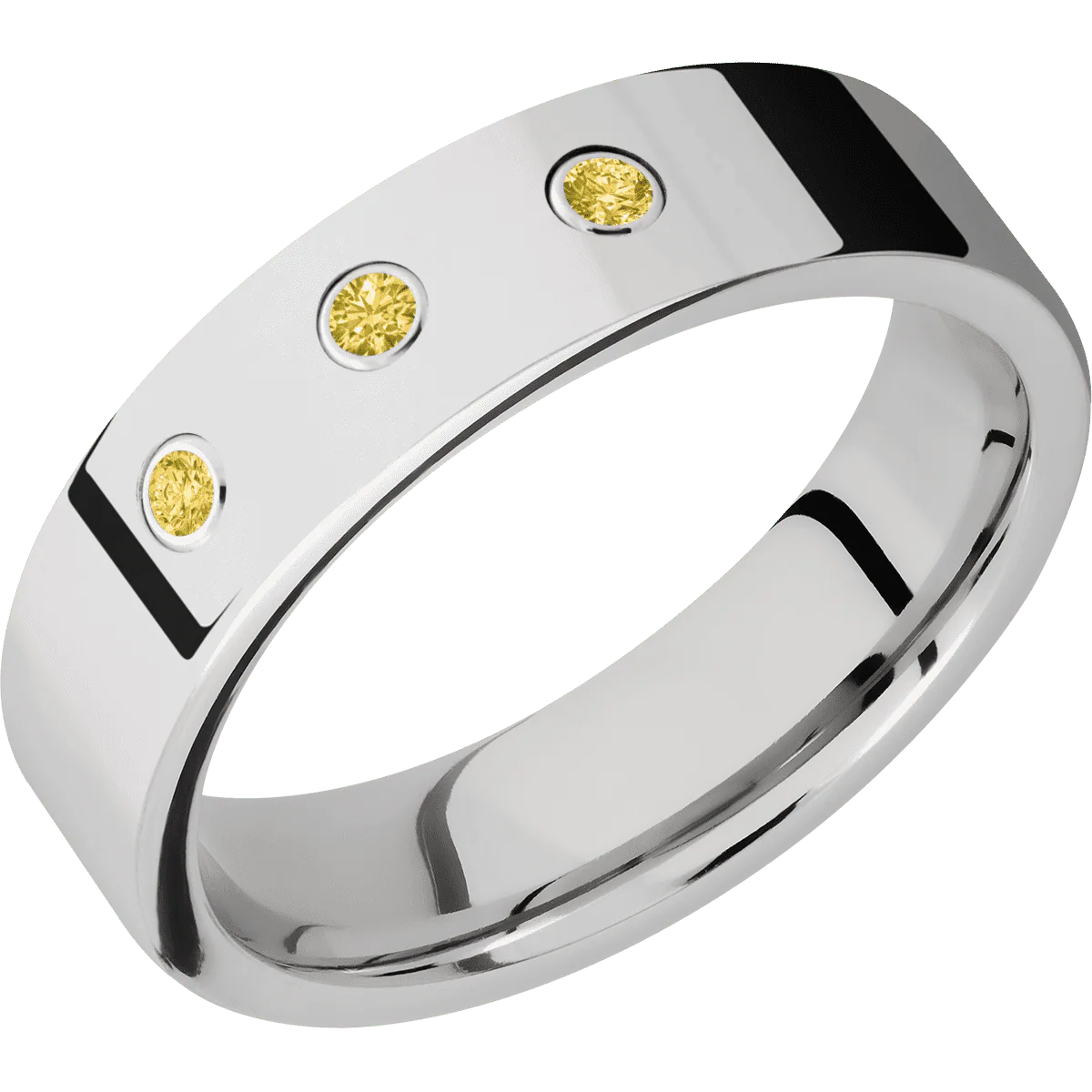 14K White Gold + Polish Finish - Image 2
