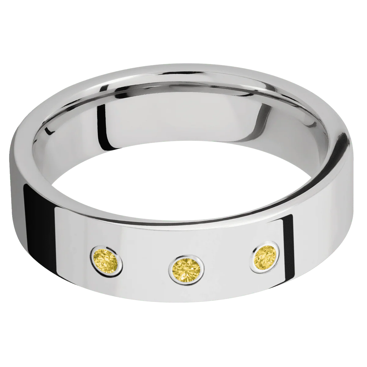 14K White Gold + Polish Finish - Image 3