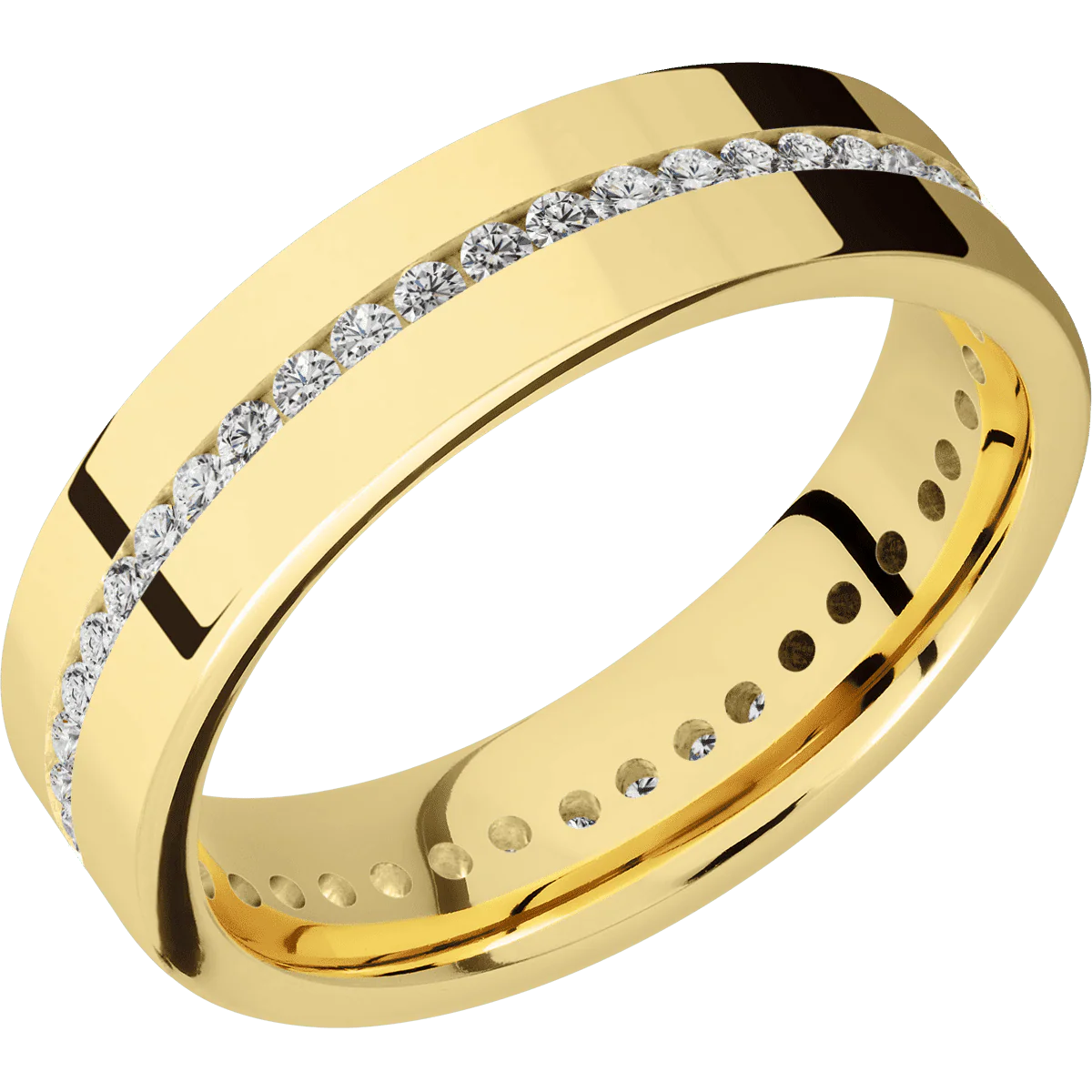 18K Yellow Gold + Polish Finish - Image 2
