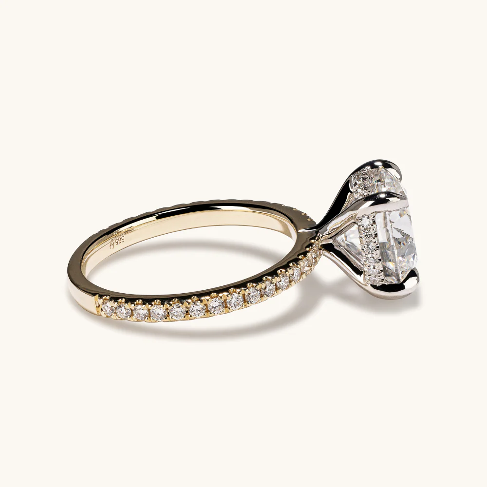2.71 Round Lab Diamond Engagement Ring - Image 3