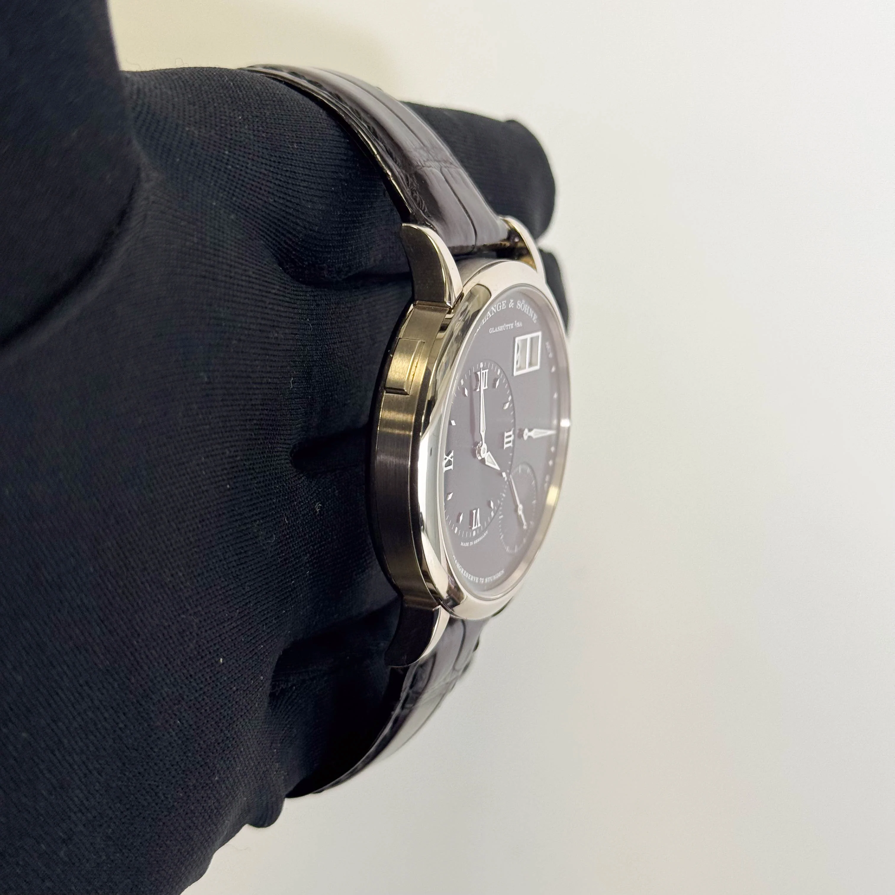 A. Lange & Sohne Grand Lange 40.9mm Black Dial Watch Ref# 117.028 - Image 3