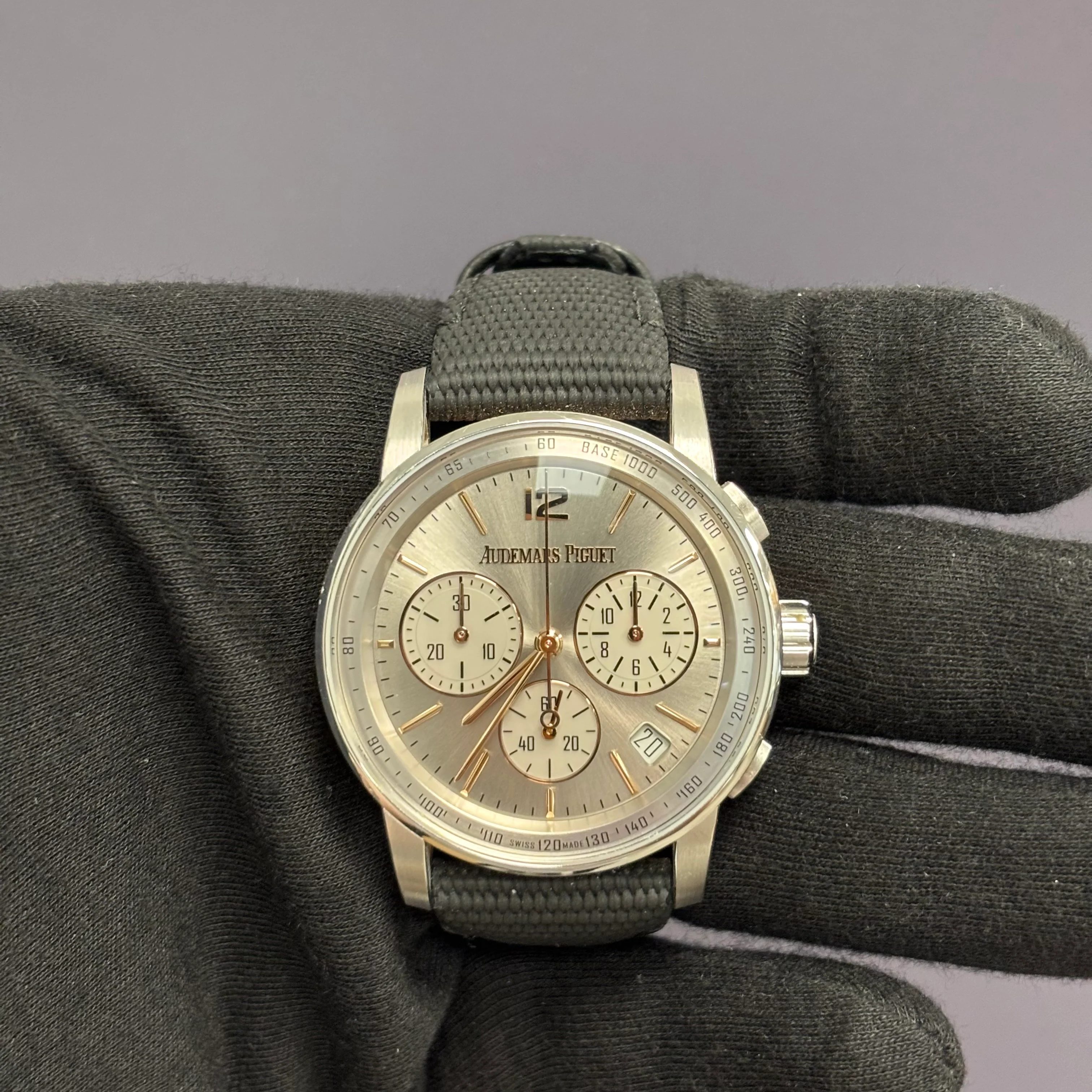 Audemars Piguet Code 11.59 41mm Silver Dial Watch Ref# 26393CR.OO.A008KB.01 - Image 2