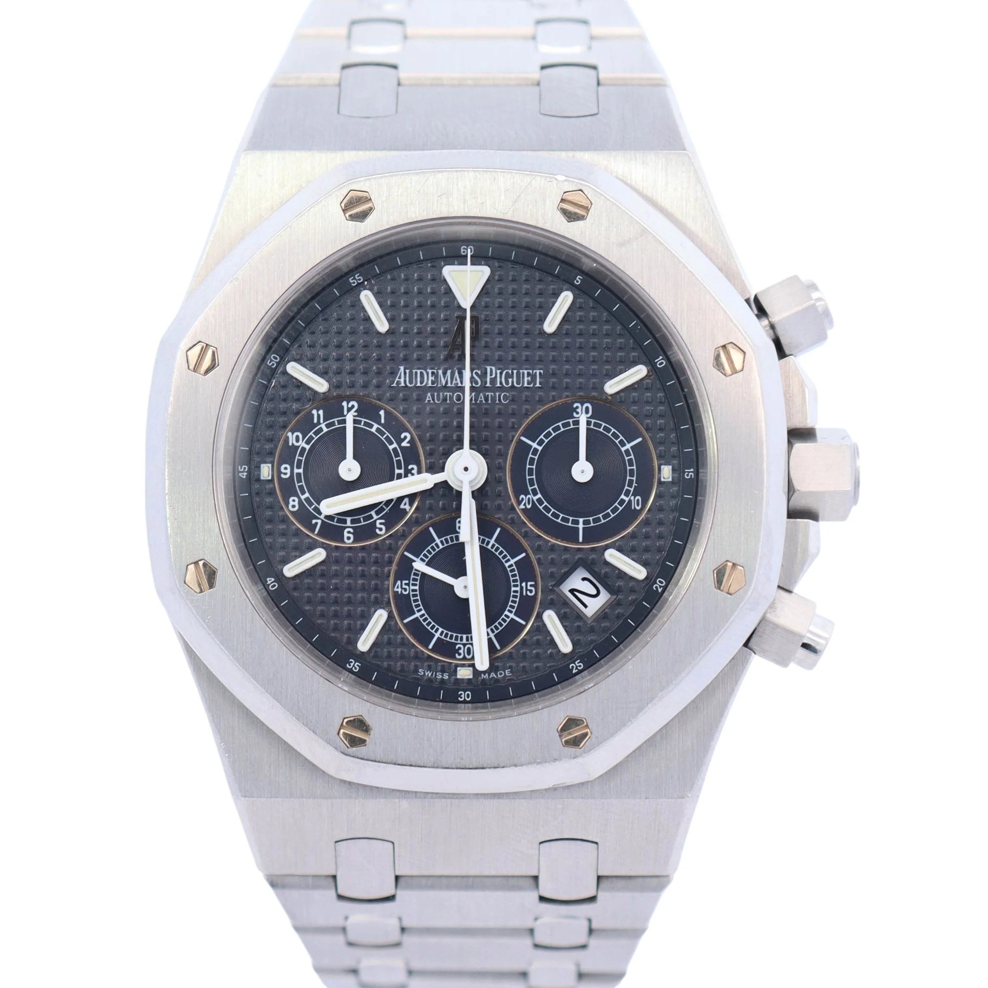 Audemars Piguet Royal Oak 39mm Black Dial Watch Ref# 25860ST.OO.1110ST.03
