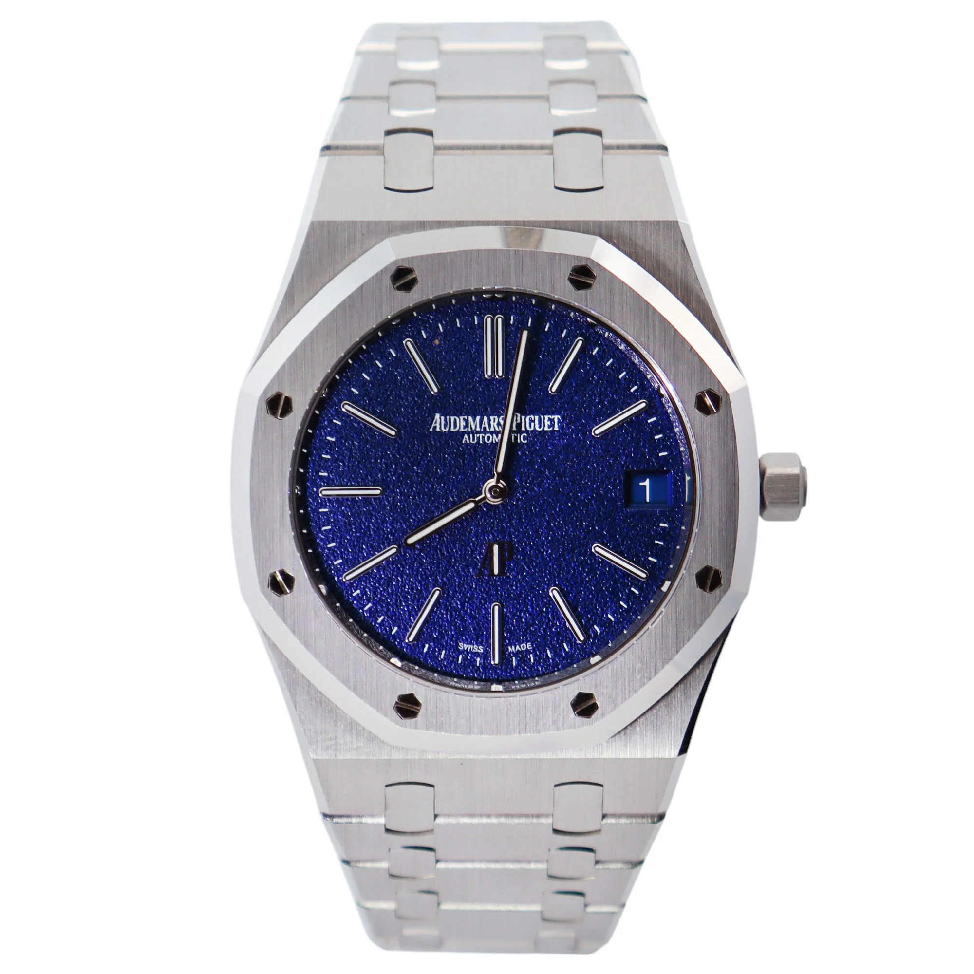Audemars Piguet Royal Oak 39mm Blue Dial Watch Ref# 16202BC.OO.1240BC.02