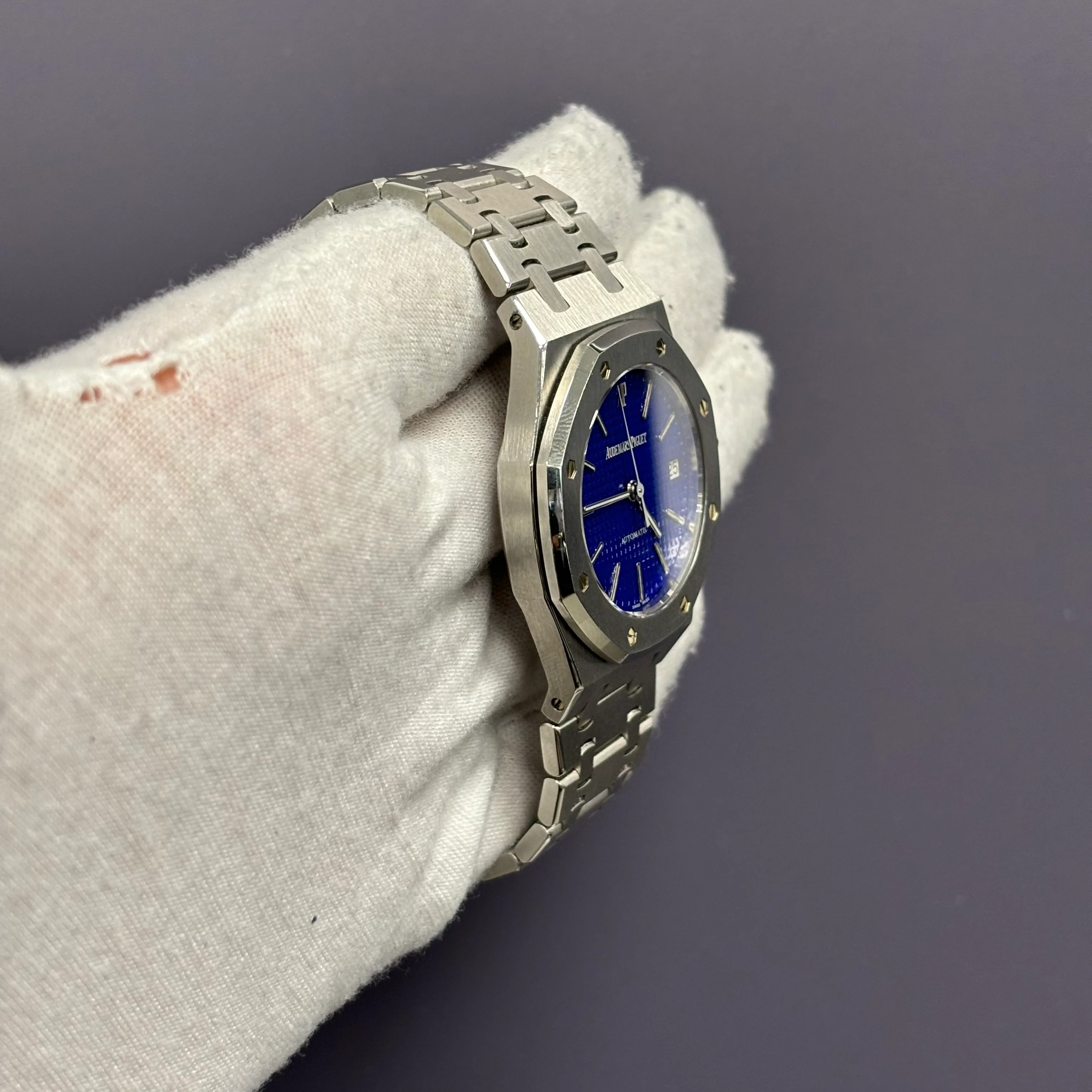 Audemars Piguet Royal Oak 41mm Blue Dial Watch Ref# 14790ST.OO.0789ST.09 - Image 3