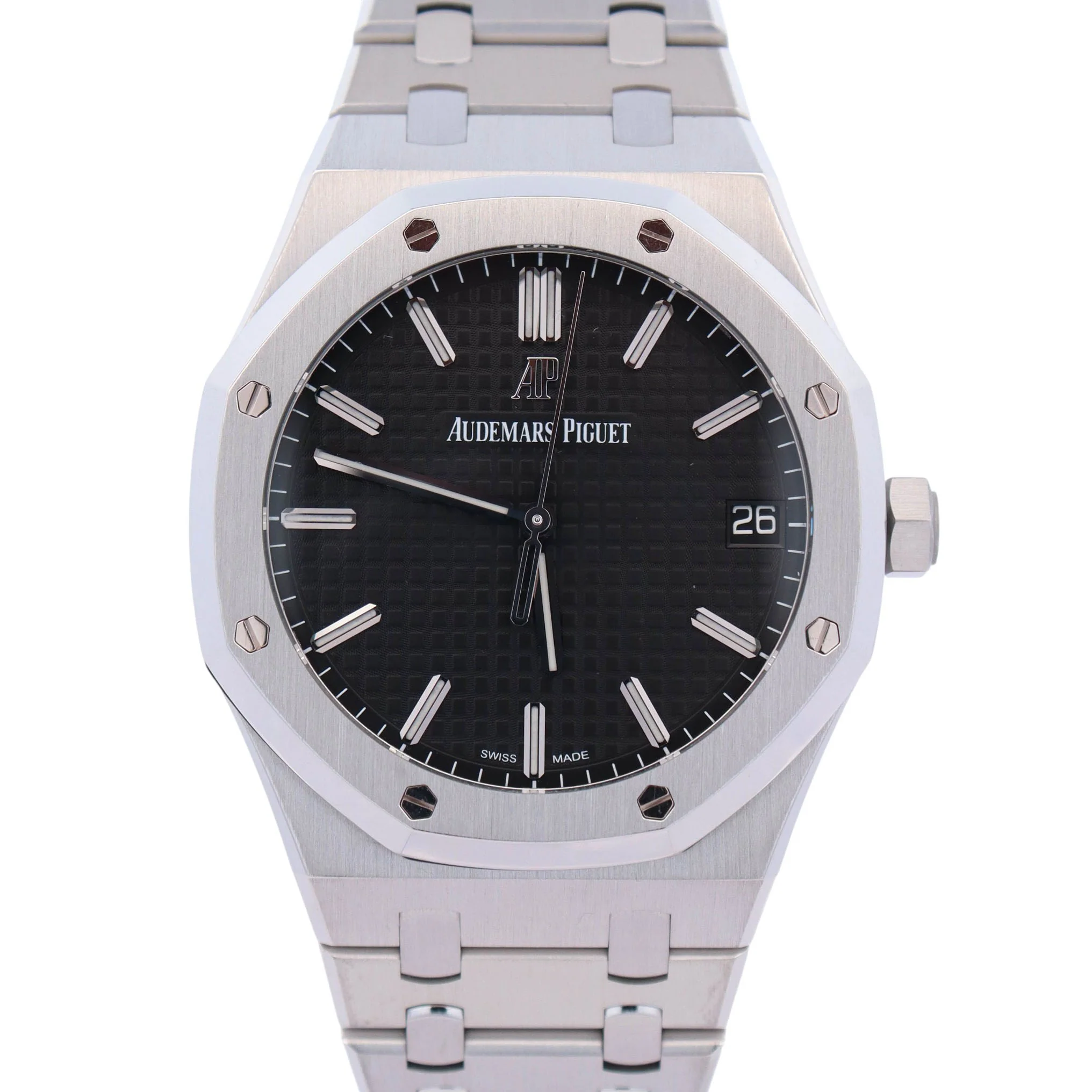 Audemars Piguet Royal Oak 41mm Black Dial Watch Ref# 15500ST.OO.1220ST.03