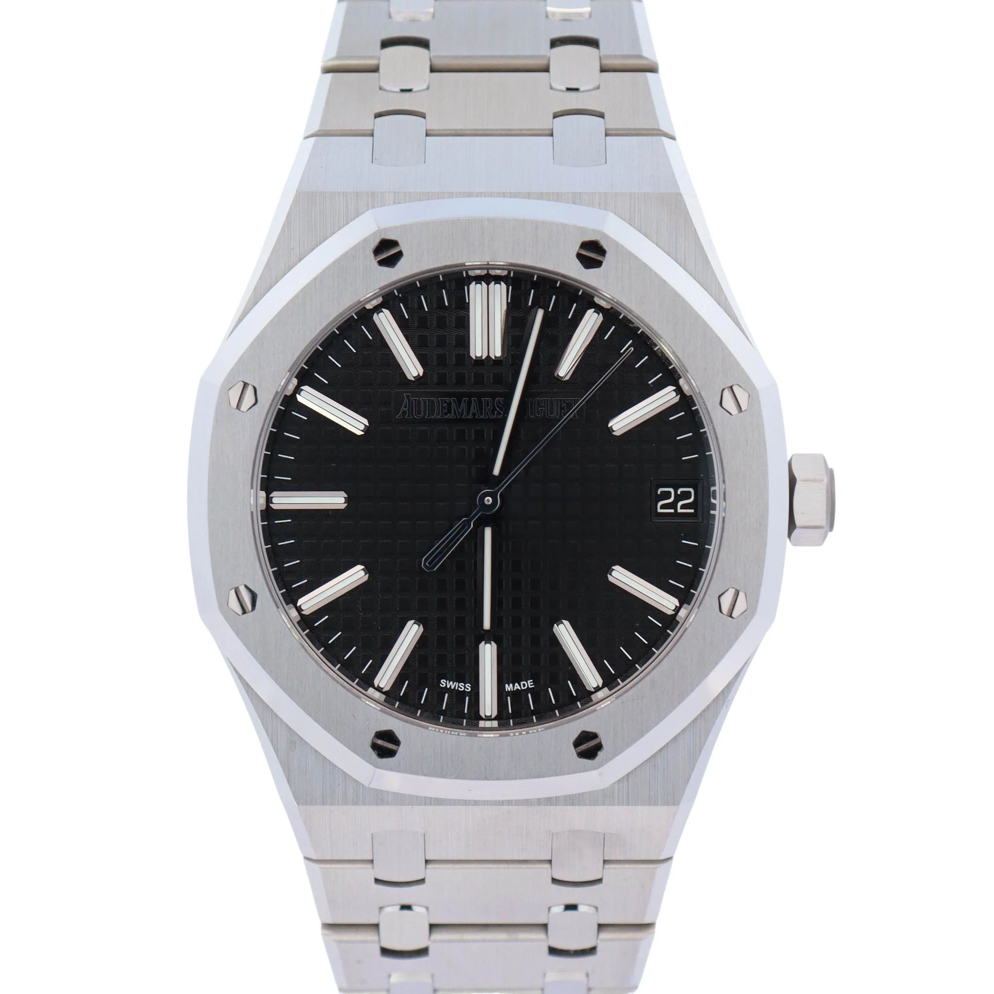 Audemars Piguet Royal Oak 41mm Black Dial Watch Ref# 15510ST.OO.1320ST.07