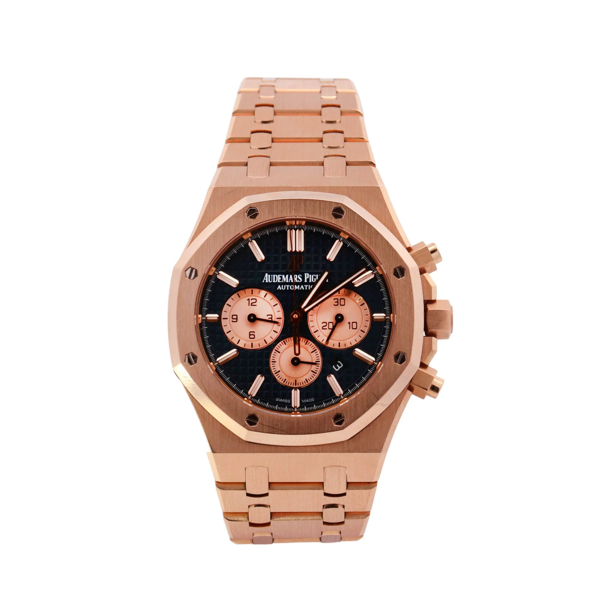 Audemars Piguet Royal Oak 41mm Blue Dial Ref# 26331OR - Image 5