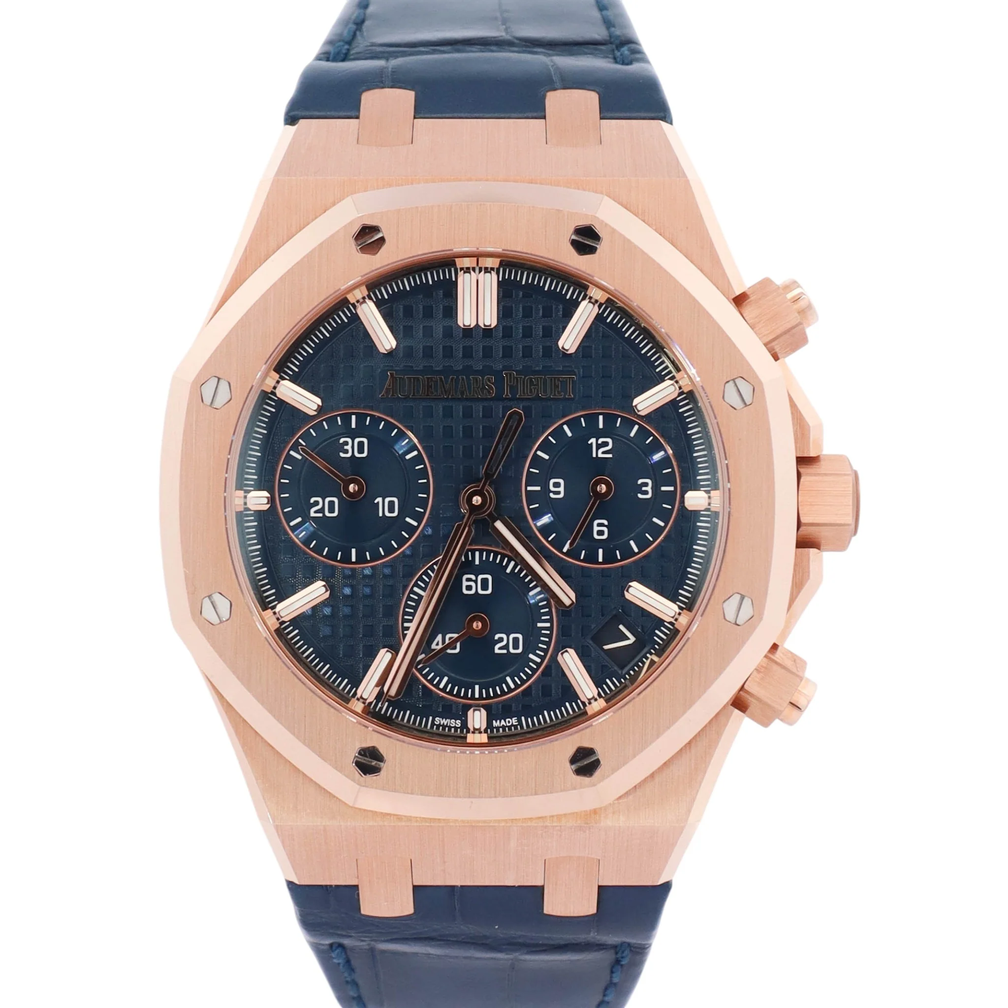 Audemars Piguet Royal Oak 41mm Blue Dial Watch Ref# 26240OR.OO.D315CR.01