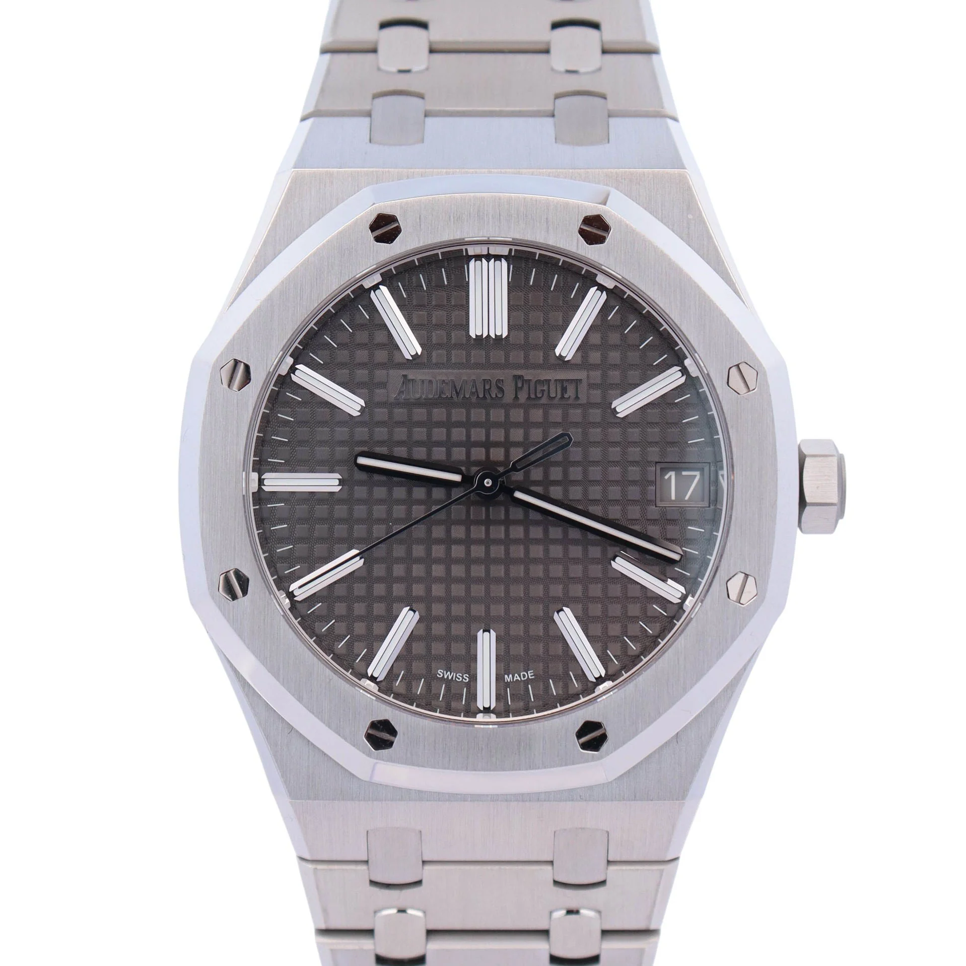 Audemars Piguet Royal Oak 41mm Grey Dial Watch Ref# 15510ST.OO.1320ST.10