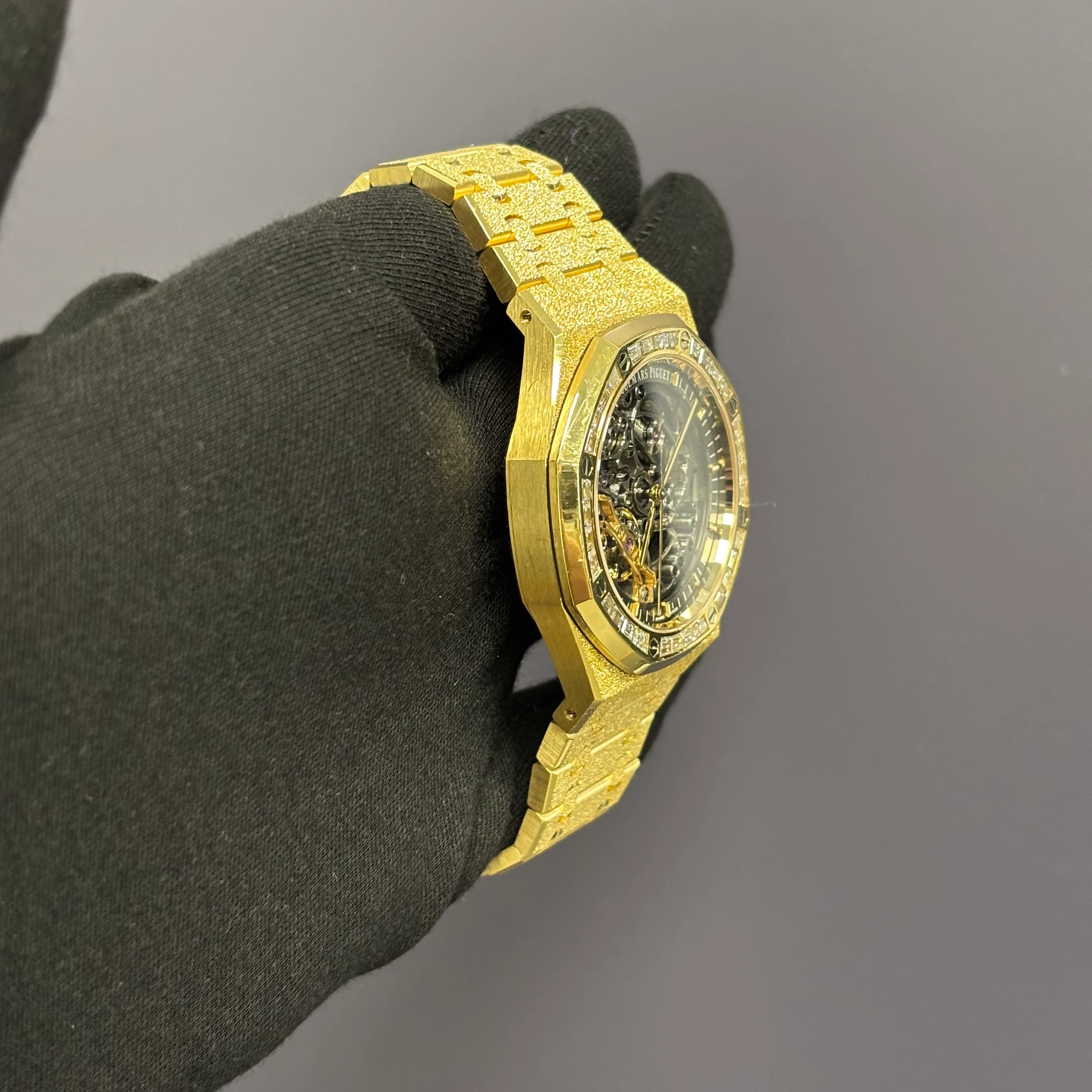 Audemars Piguet Royal Oak 41mm Openwork Dial Watch Ref# 15412BA.ZG.1224BA.01 - Image 3