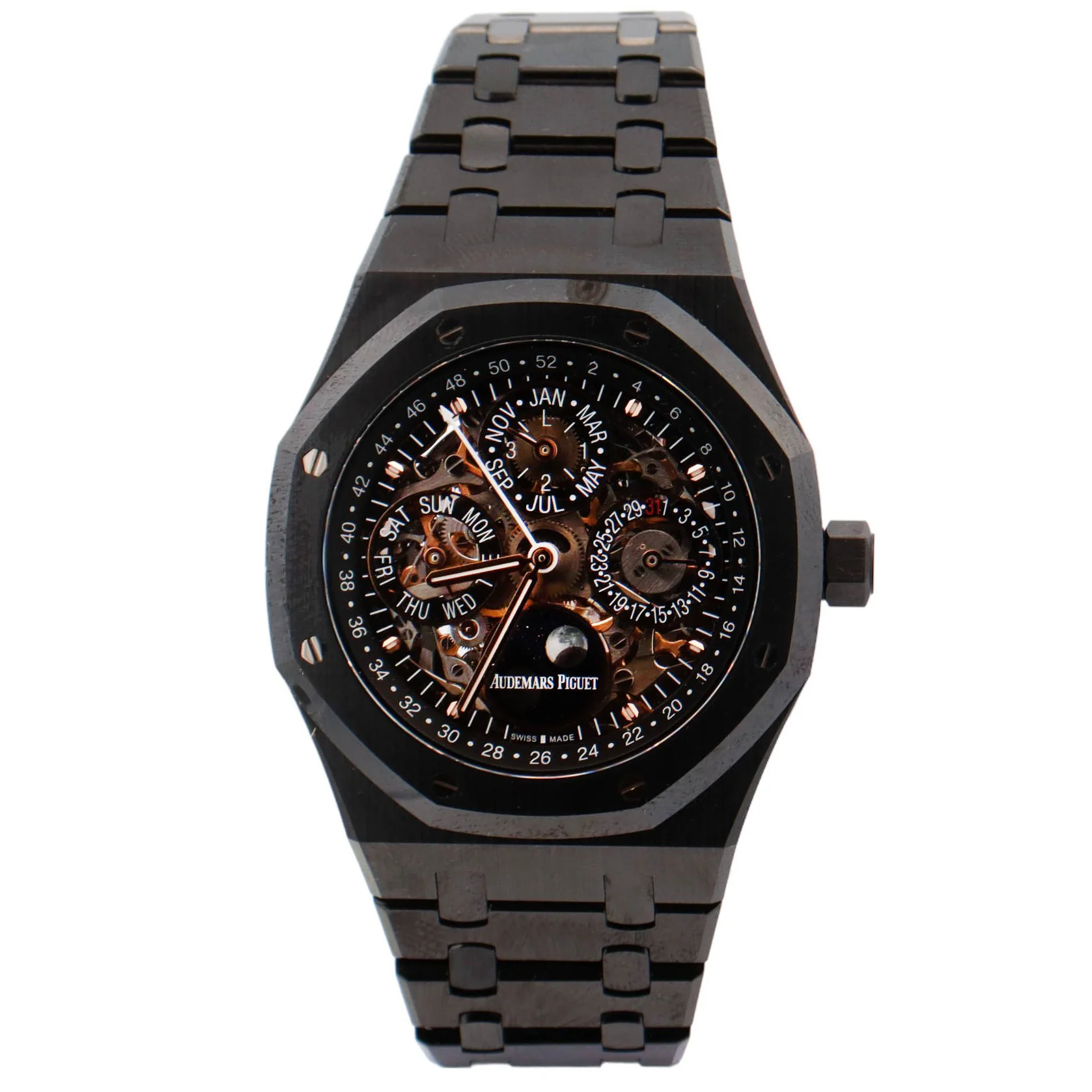 Audemars Piguet Royal Oak 41mm Openwork Dial Watch Ref# 26585CE.OO.1225CE.01