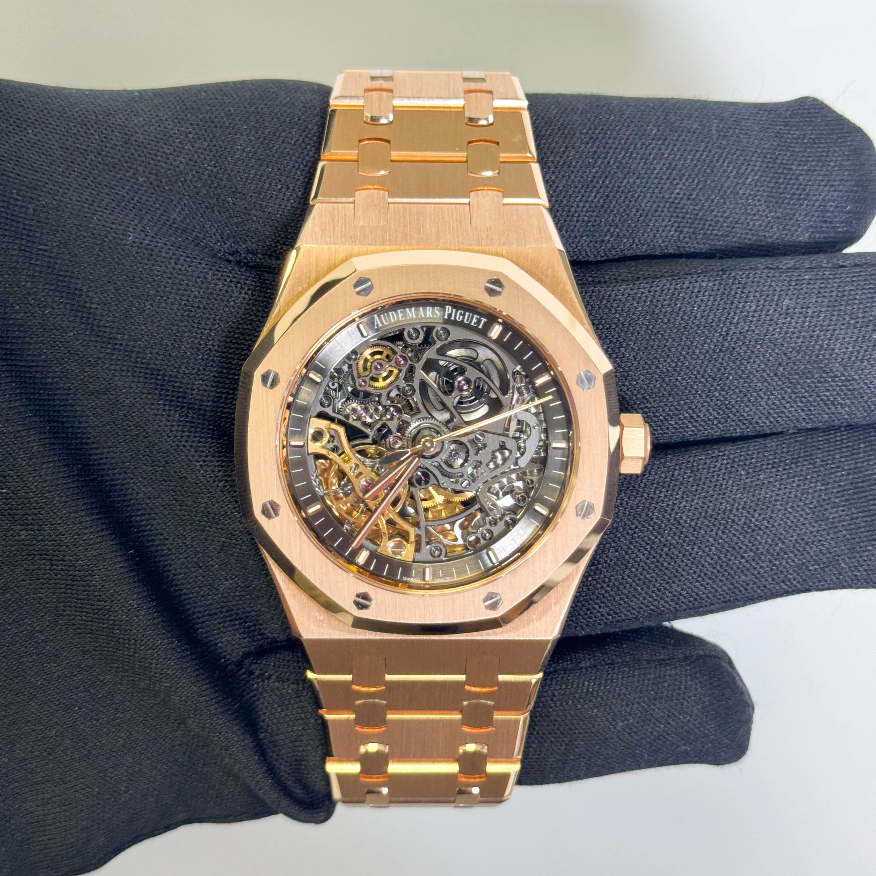 Audemars Piguet Royal Oak 41mm Open Work Dial Watch Ref# 154070R.OO.1220OR.01 - Image 2