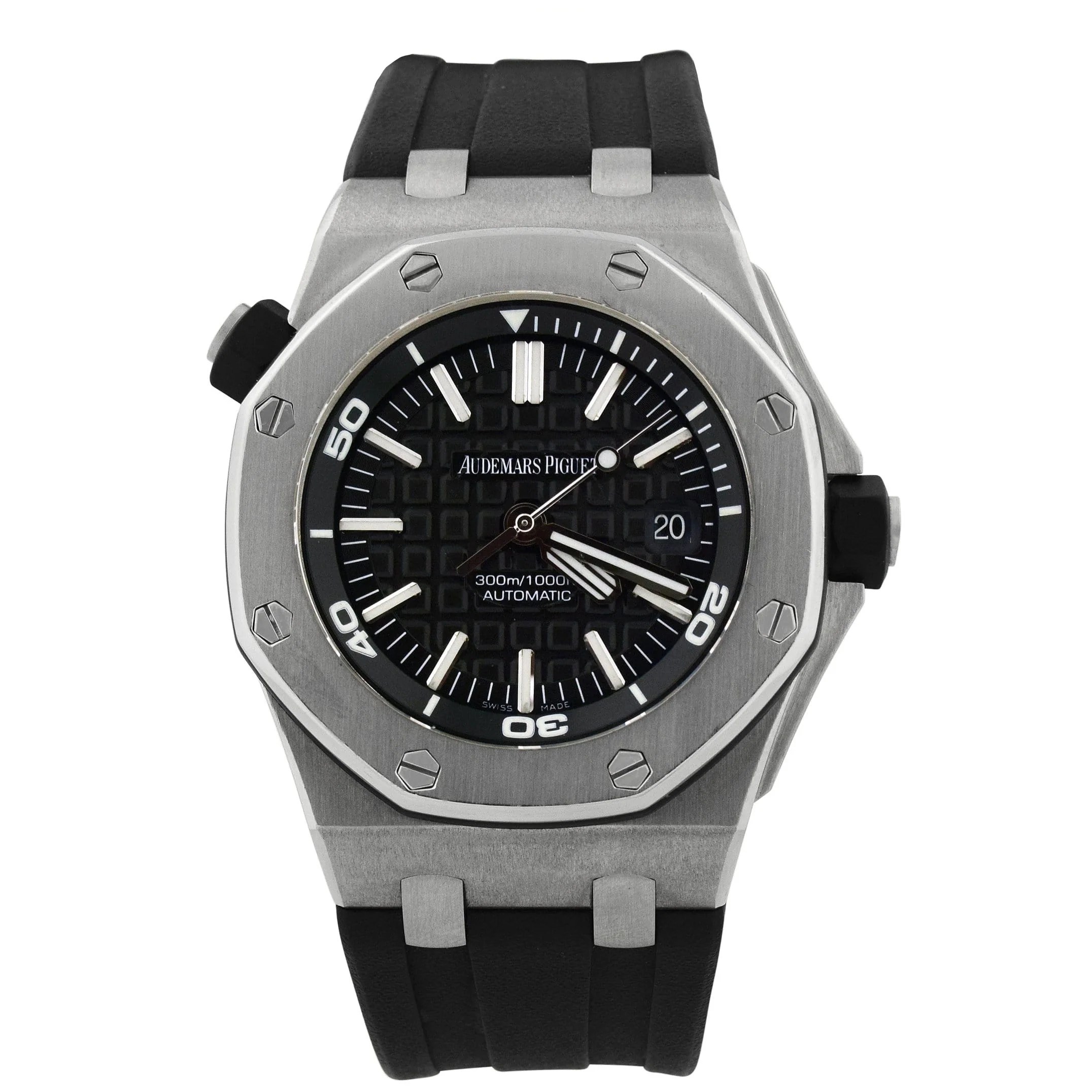 Audemars Piguet Royal Oak 42mm Black Dial Watch Ref# 15710ST.OO.A002CA.01