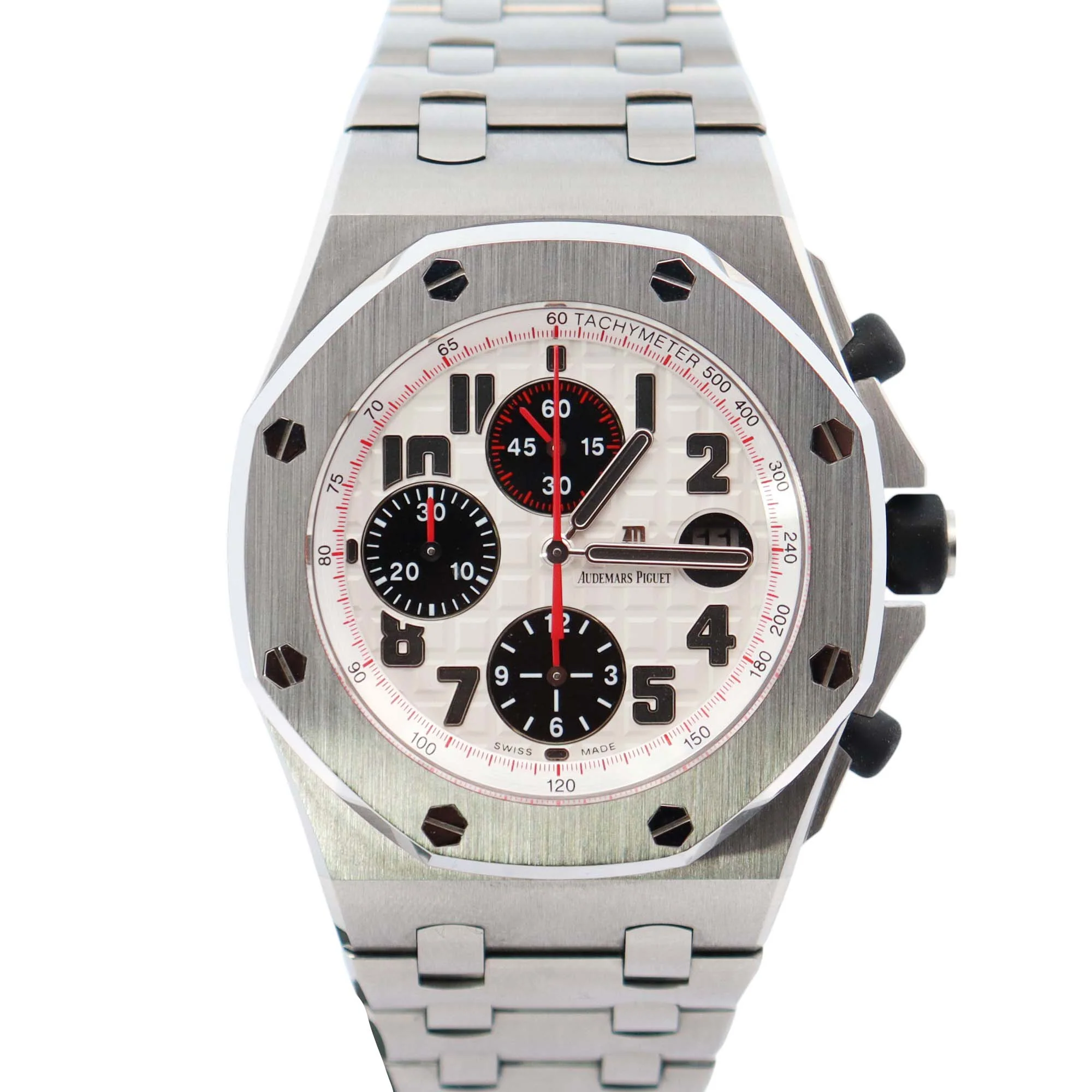 Audemars Piguet Royal Oak 42mm White Dial Watch Ref# 26170ST.OO.D101CR.02