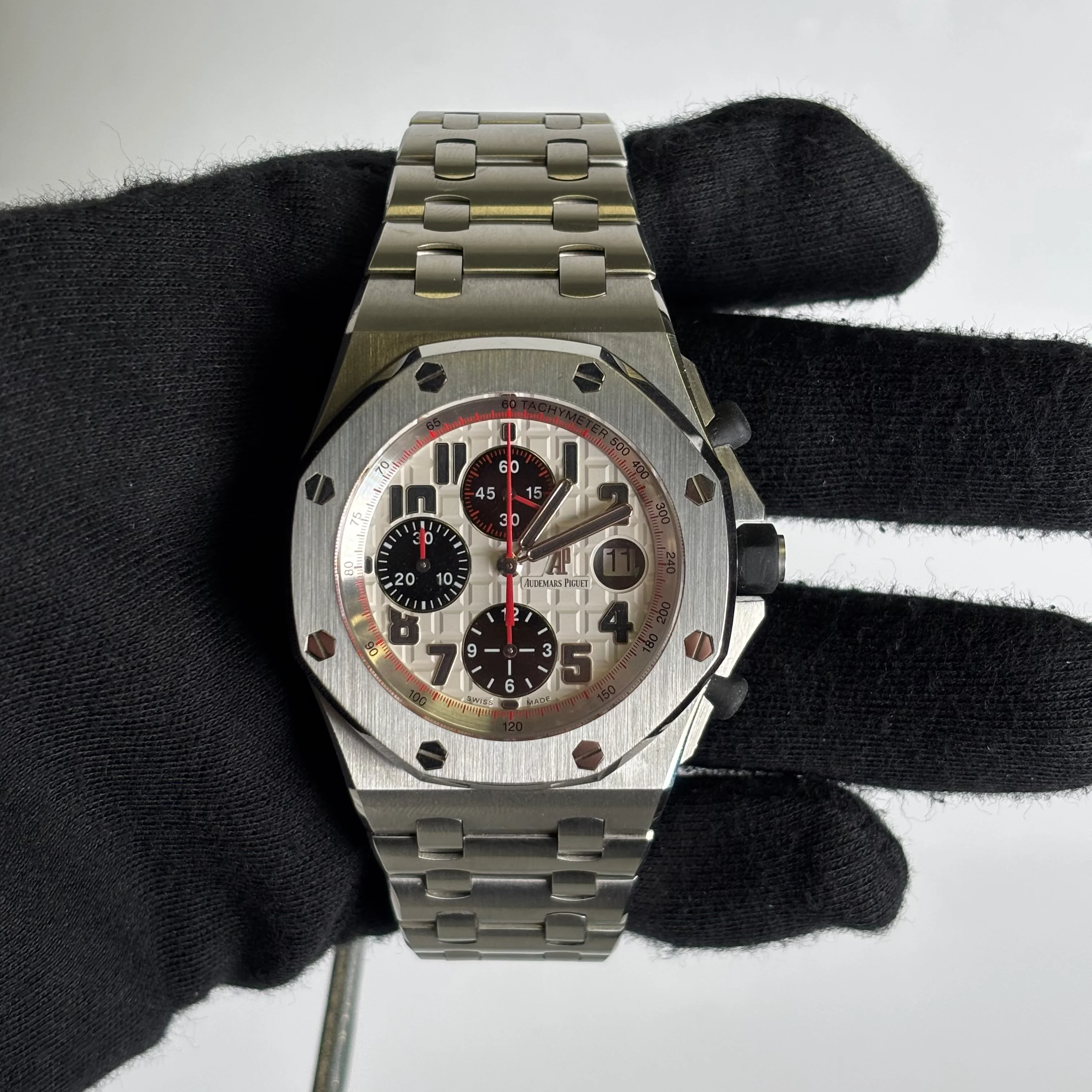 Audemars Piguet Royal Oak 42mm White Dial Watch Ref# 26170ST.OO.D101CR.02 - Image 2