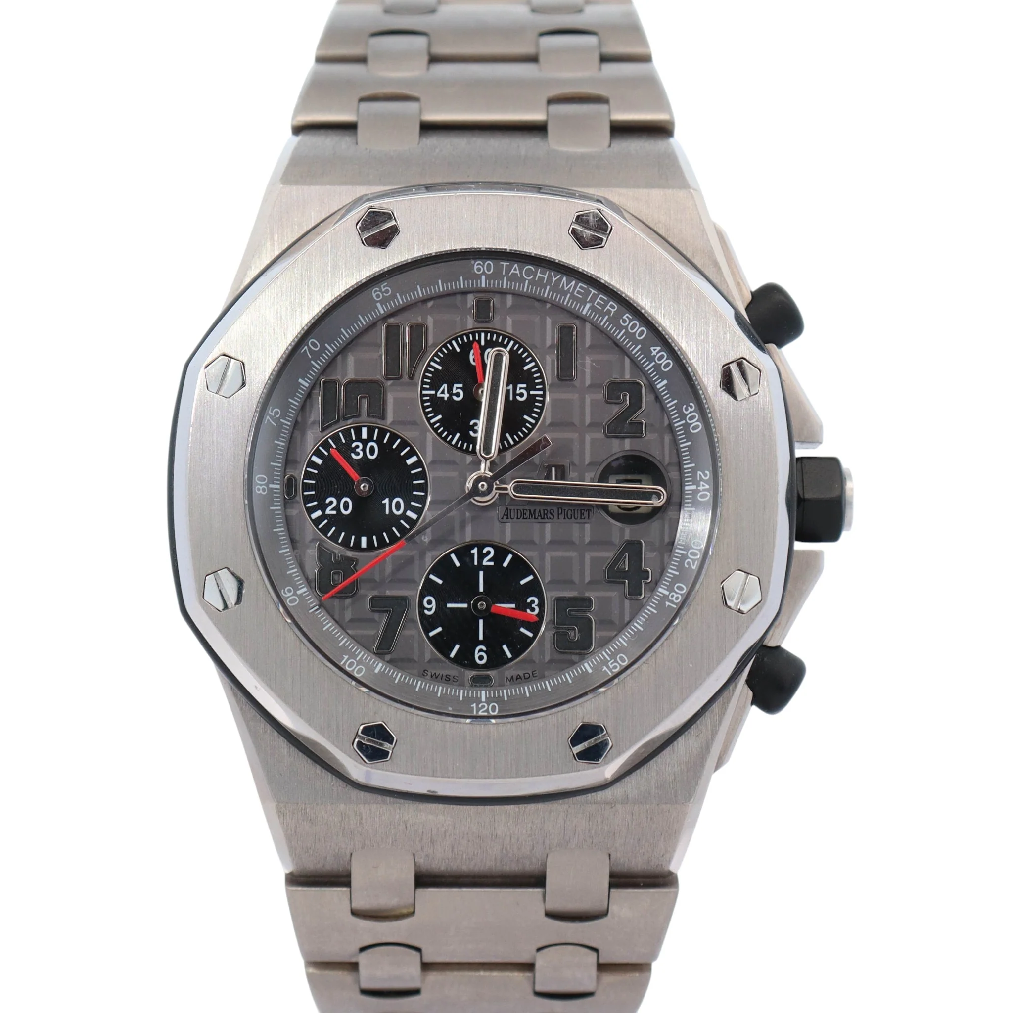 Audemars Piguet Royal Oak 42mm Grey Dial Watch Ref# 26170TI.OO.1000TI.01