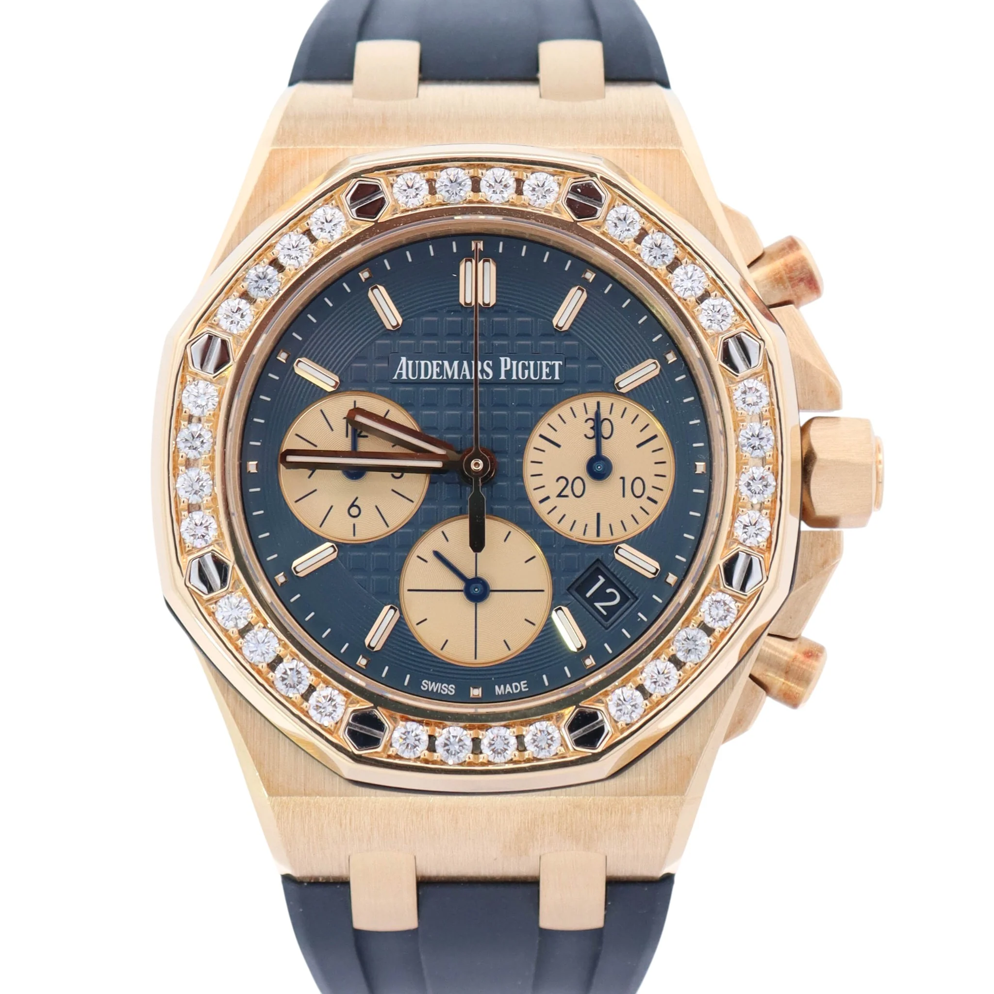 Audemars Piguet Royal Oak Offshore 37mm Blue Dial Watch Ref# 26231BA.ZZ.D027CA.01