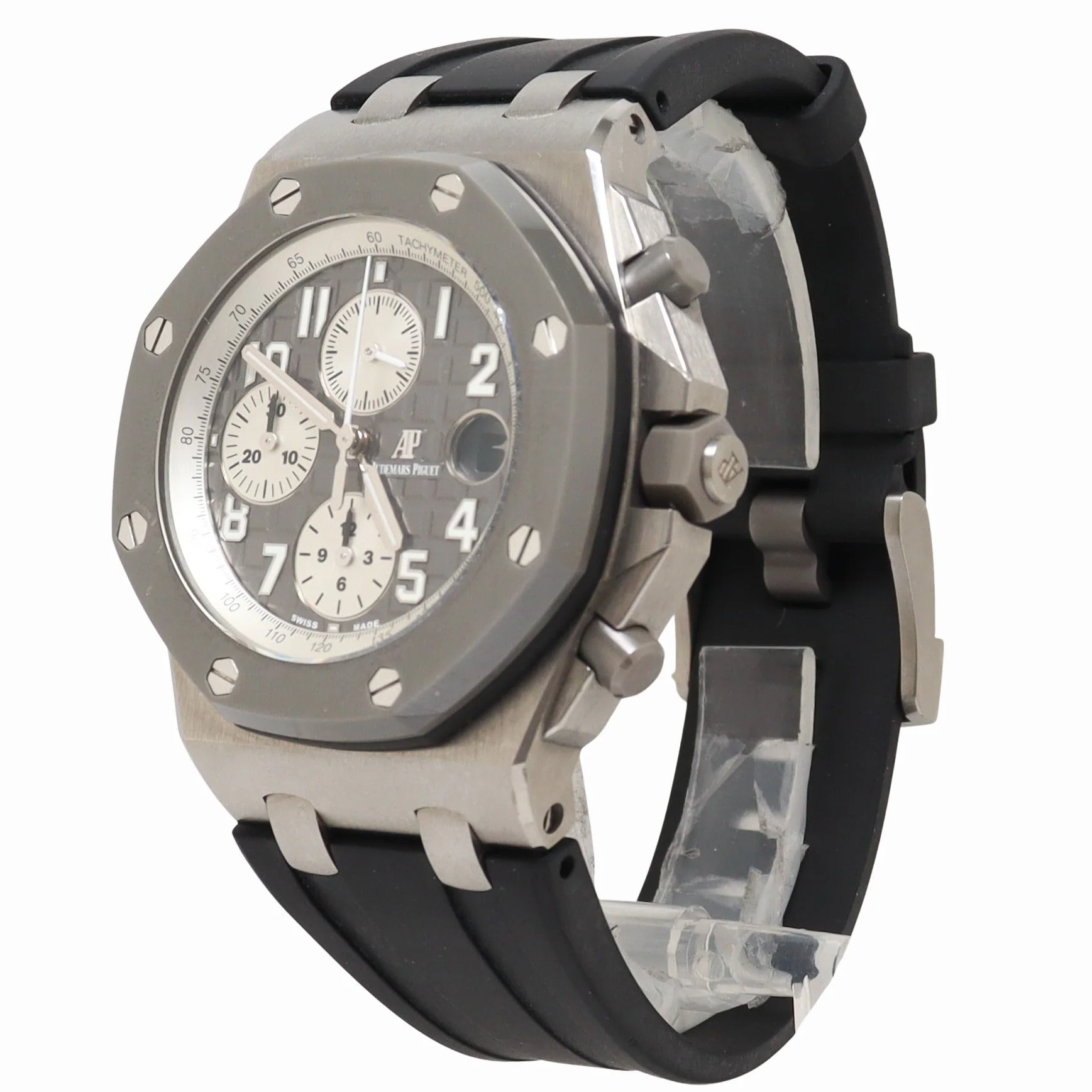 Audemars Piguet Royal Oak Offshore 42mm Titanium Gray Chronogprah Dial Watch Reference# 26470IO.OO.A006CA.01 - Image 2
