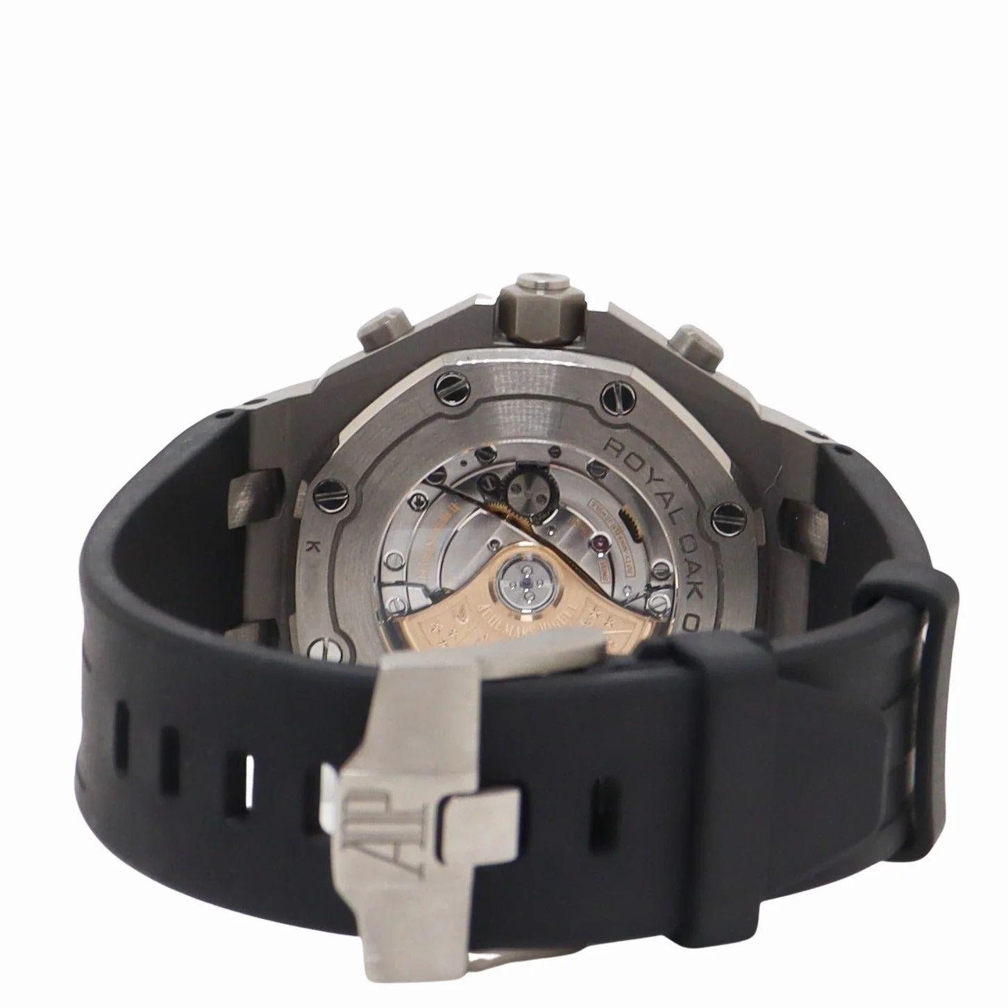 Audemars Piguet Royal Oak Offshore 42mm Titanium Gray Chronogprah Dial Watch Reference# 26470IO.OO.A006CA.01 - Image 4