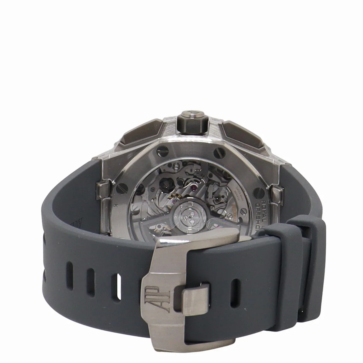 Audemars Piguet Royal Oak Offshore 43mm Titanium Gray Mega Tapisserie Dial Watch Reference# 26420IO.OO.A009CA.01 - Image 4