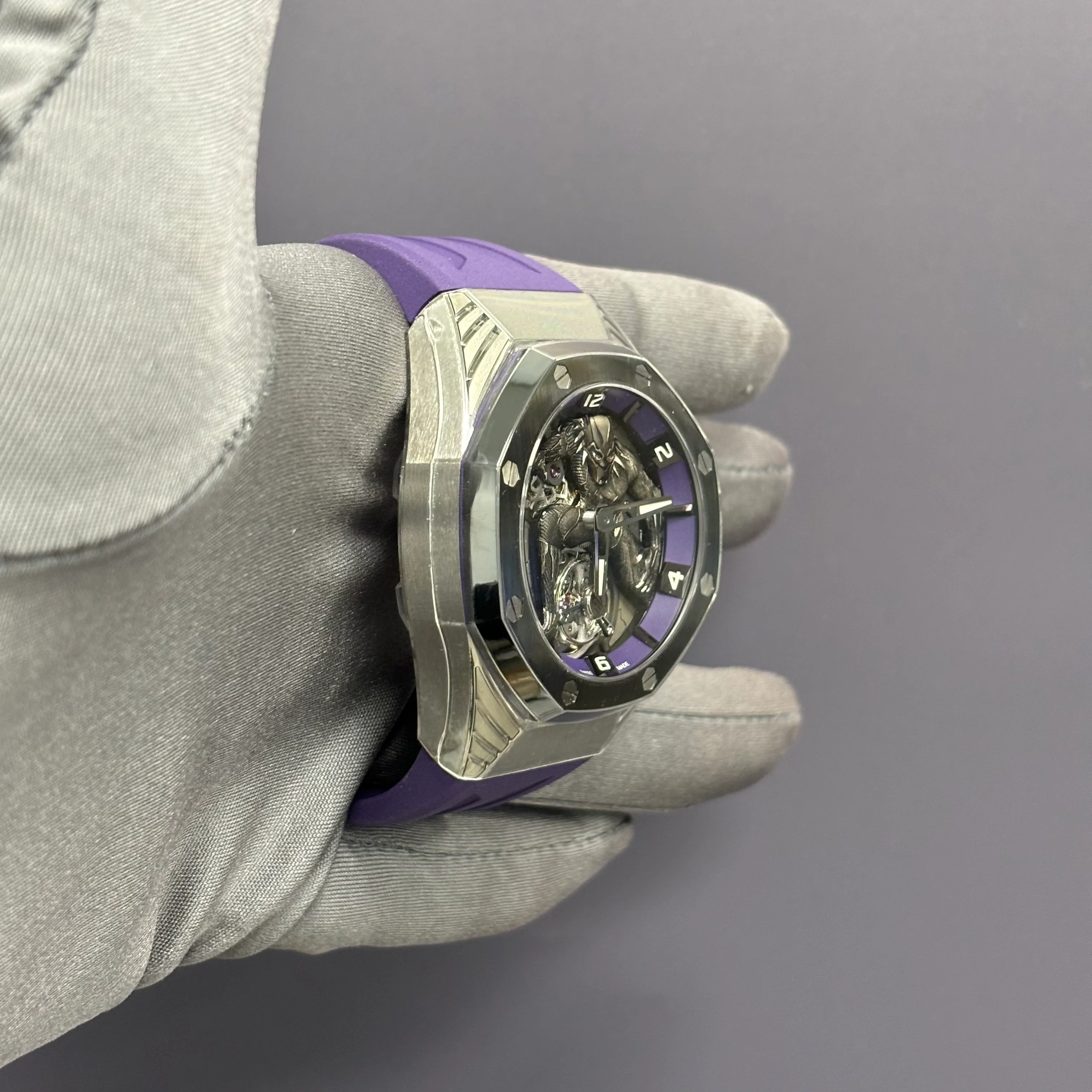 Audemars Piguet Royal Oak Openwork Dial Ref# 26620IO.OO.D077CA.01 - Image 3