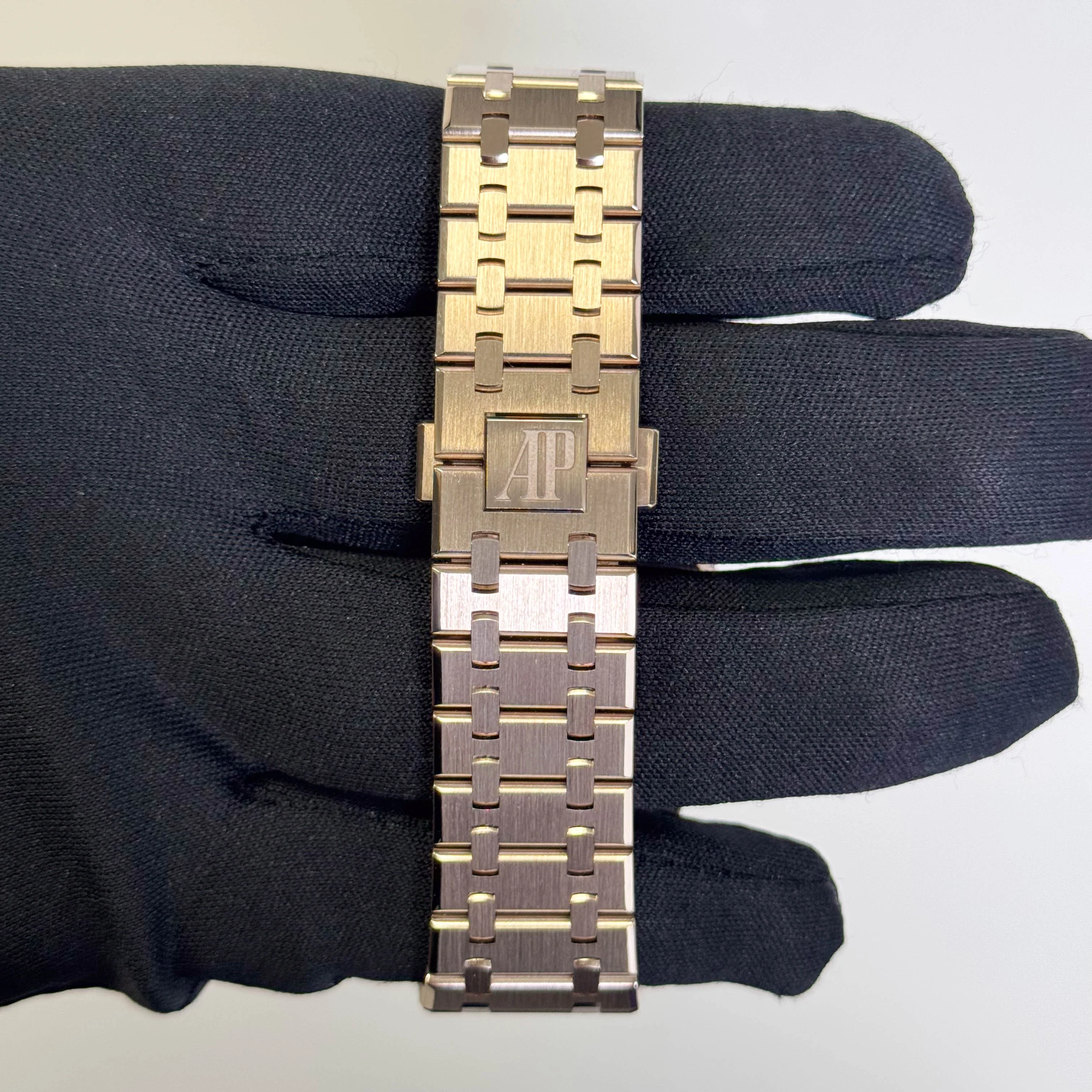 Audemars Piguet Royal Oak Perpetual Calendar 41mm Sand Gold Dial Watch Ref# 26674SG.OO.1320SG.01 - Image 4