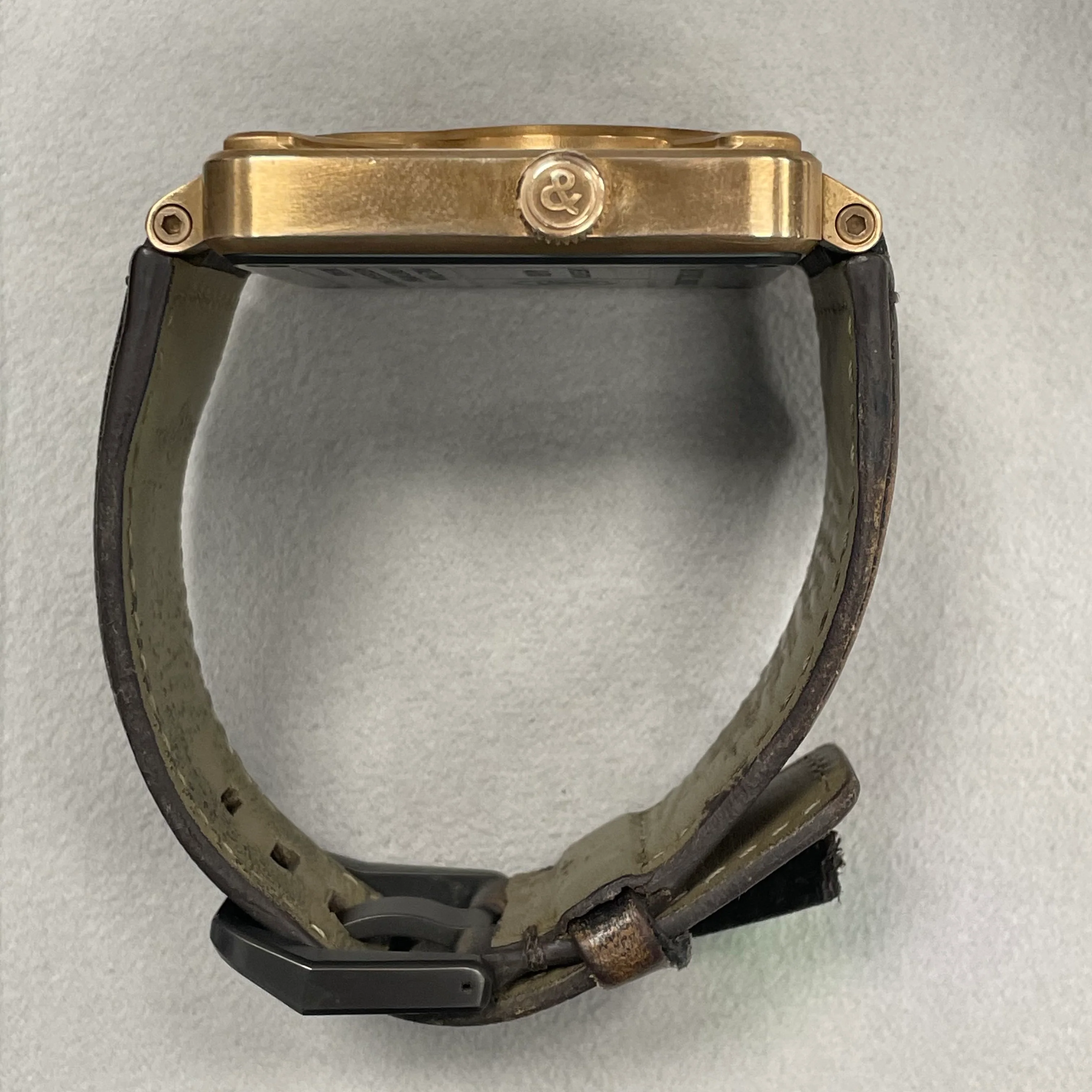 Bell & Ross Skull Bronze 46mm Skull Dial Watch Ref# BR 01-92 - Image 5