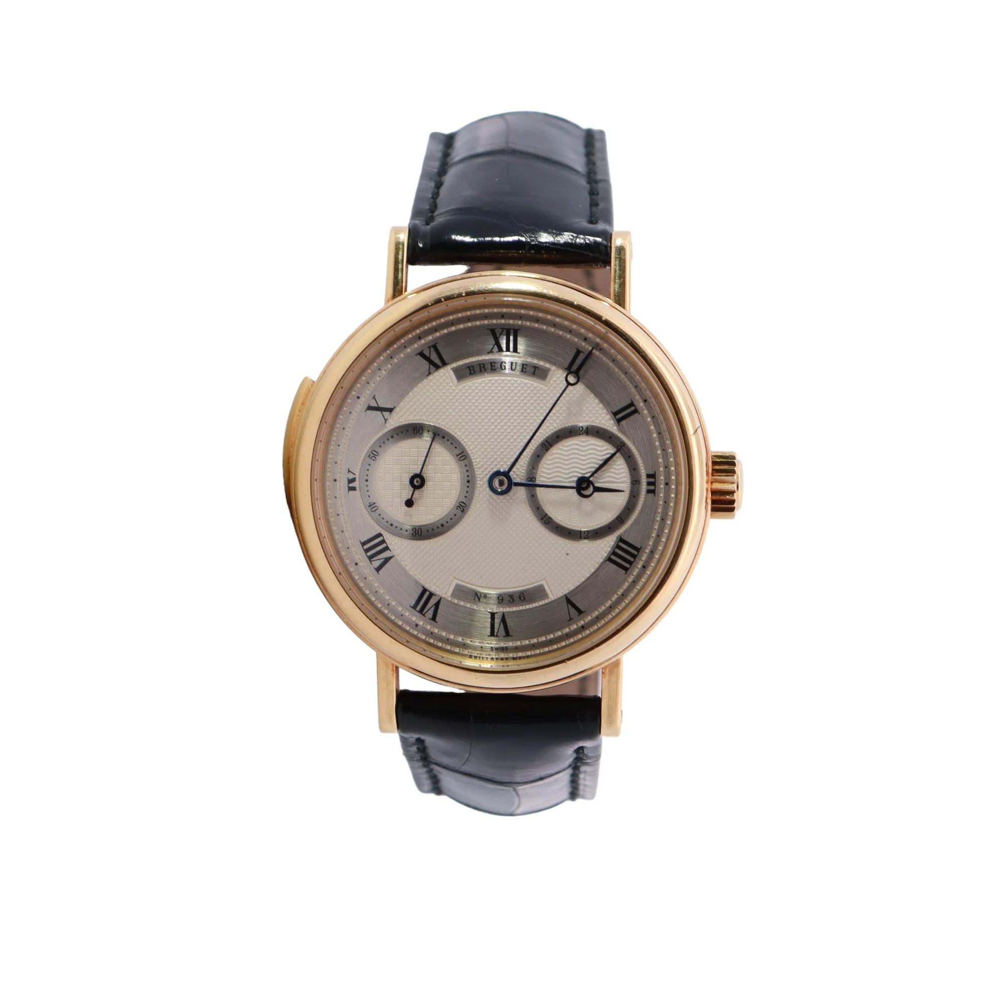 Breguet Minute Repeater 36mm Silver Dial Watch Ref# 3637BA/12/986