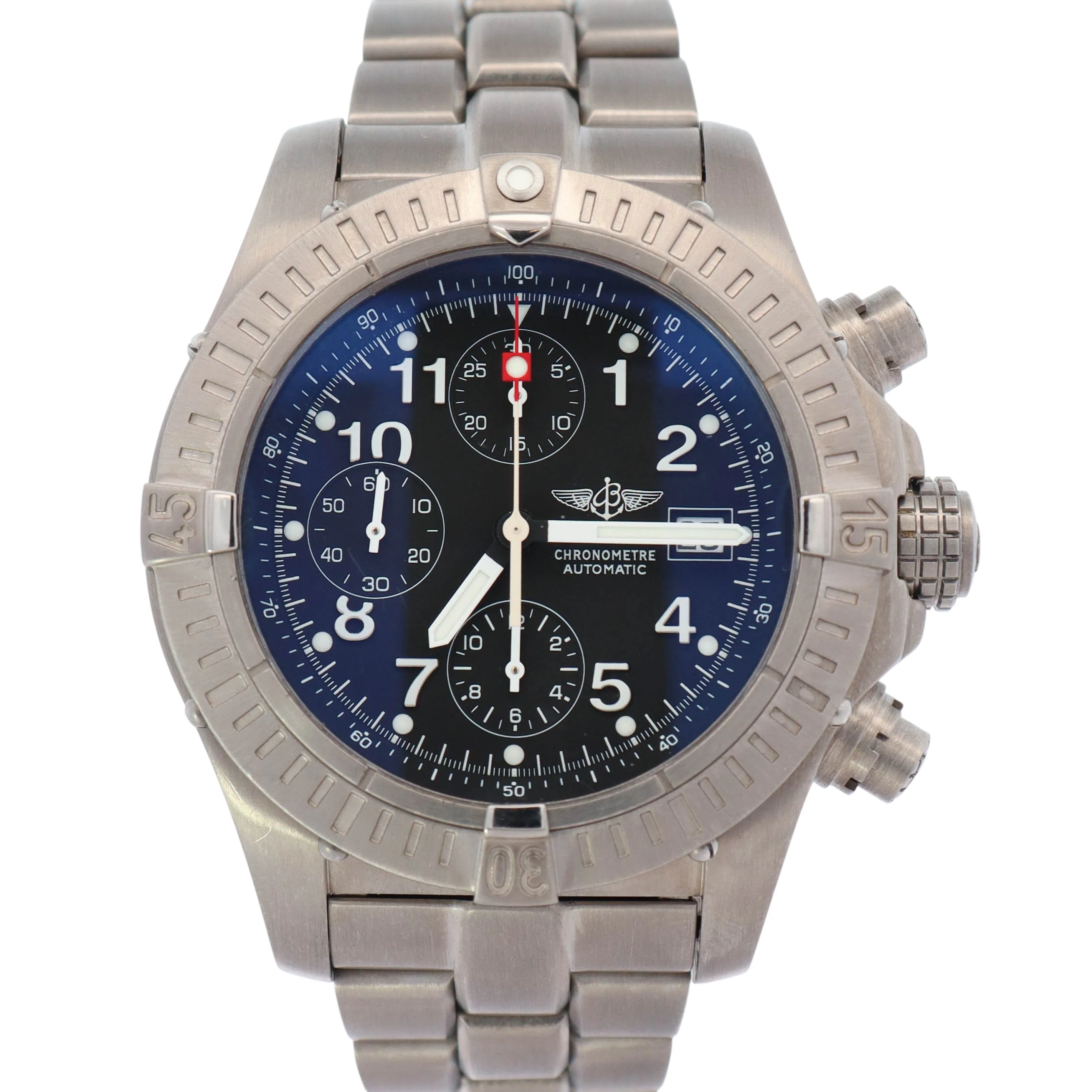 Breiting Avenger 44mm Black Dial Watch Ref# E13360