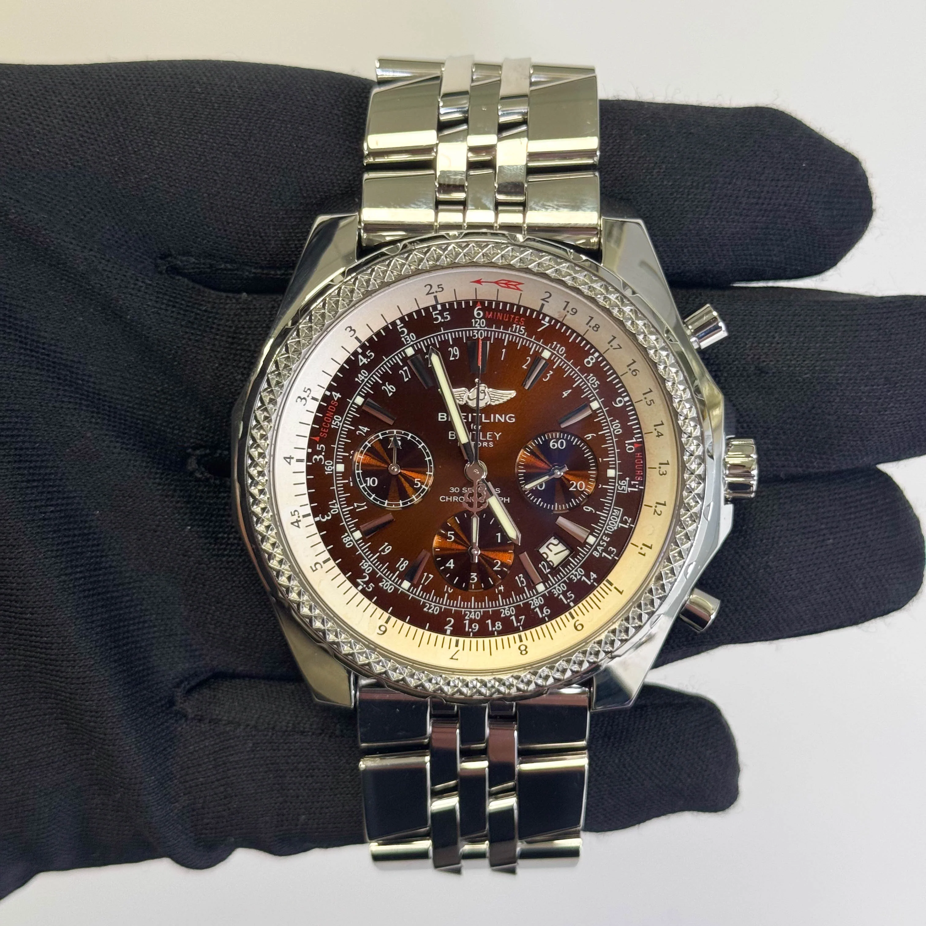 Breitling Bentley 48mm Bronze Dial Watch Ref# A25362 - Image 2