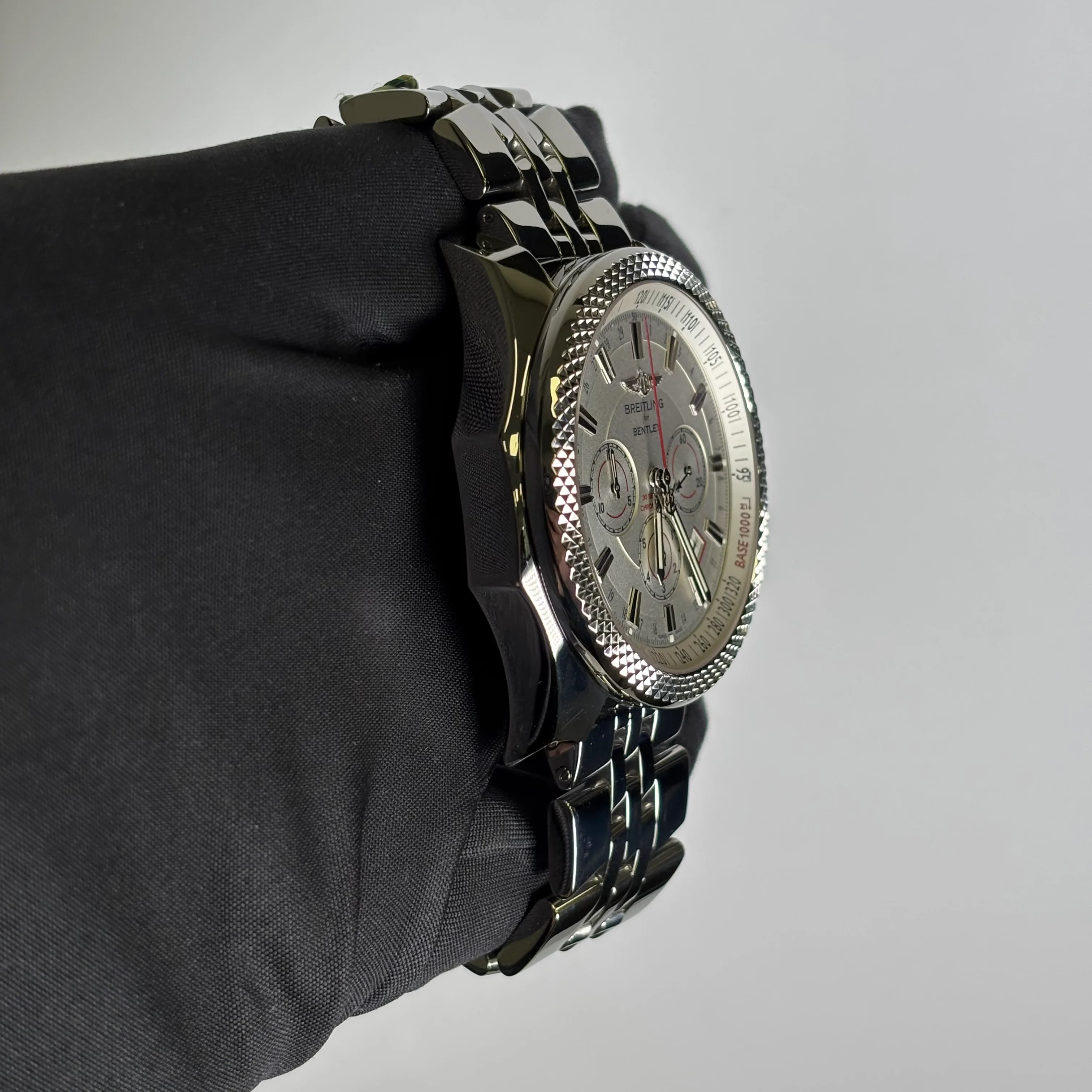 Breitling Bentley 49mm Silver Dial Watch Ref# A2536624/BB09 - Image 3