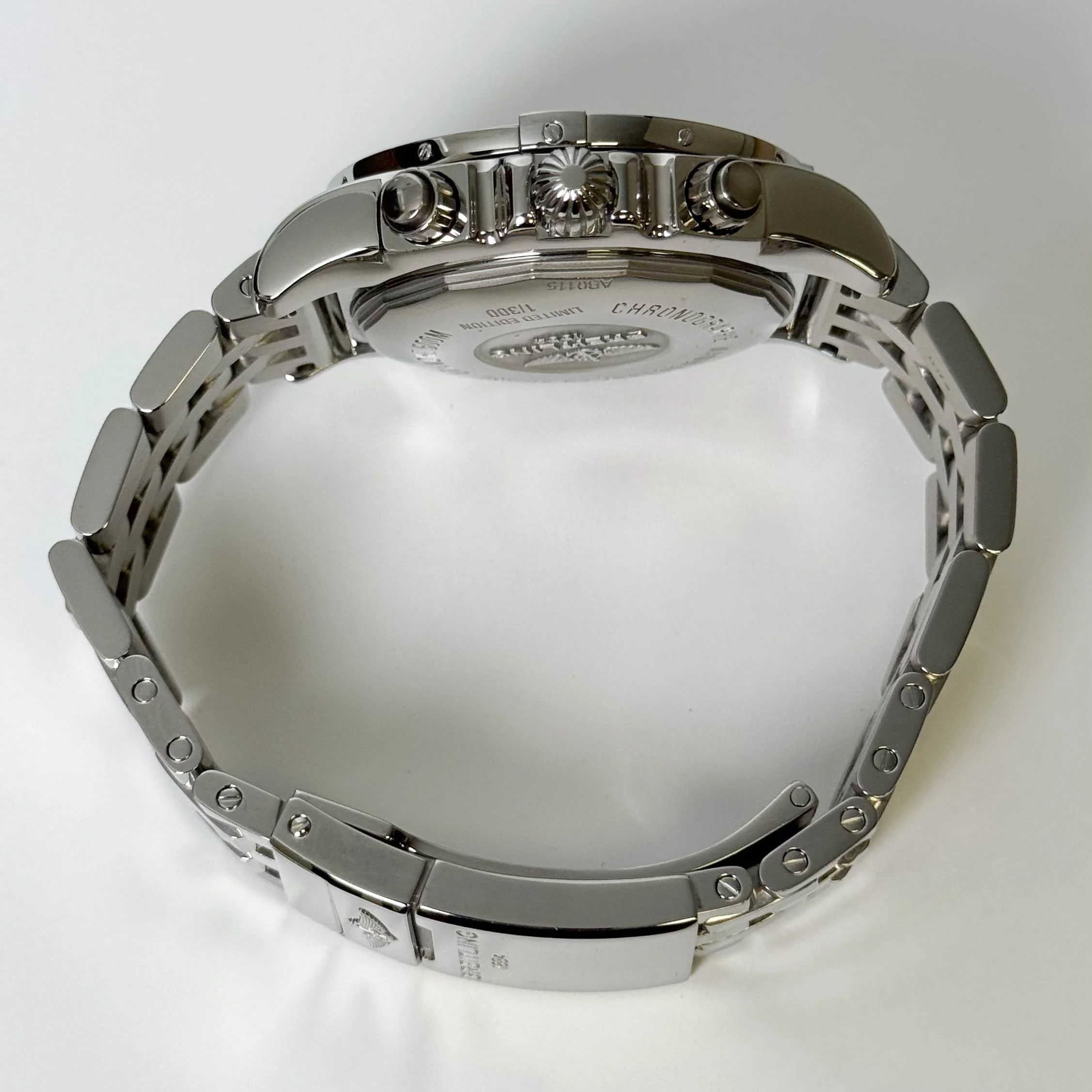 Breitling Chronomat 44mm Grey Dial Watch Ref# AB0115101F1A1 - Image 5
