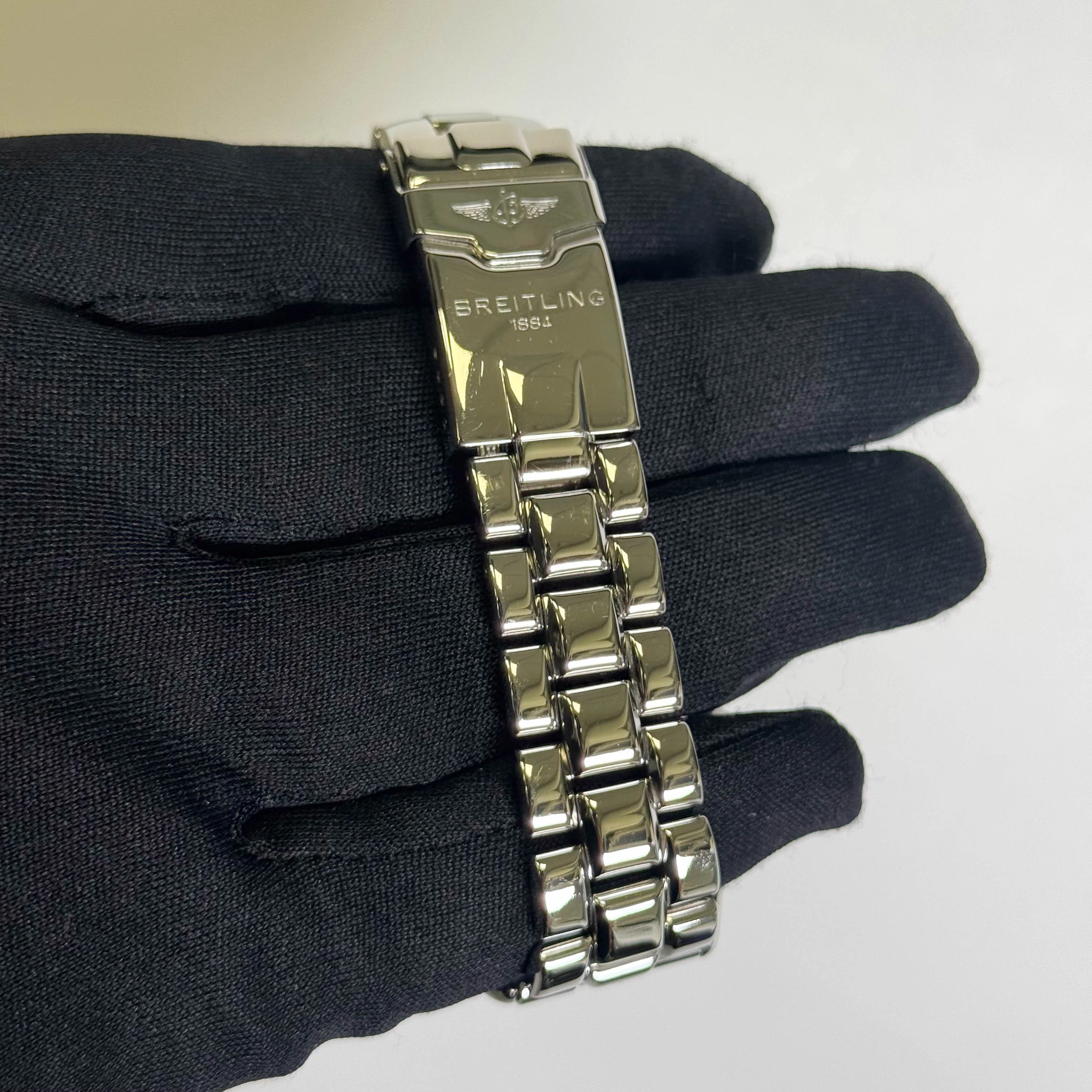 Breitling Colt 38mm Black Dial Watch Ref# A17035 - Image 4