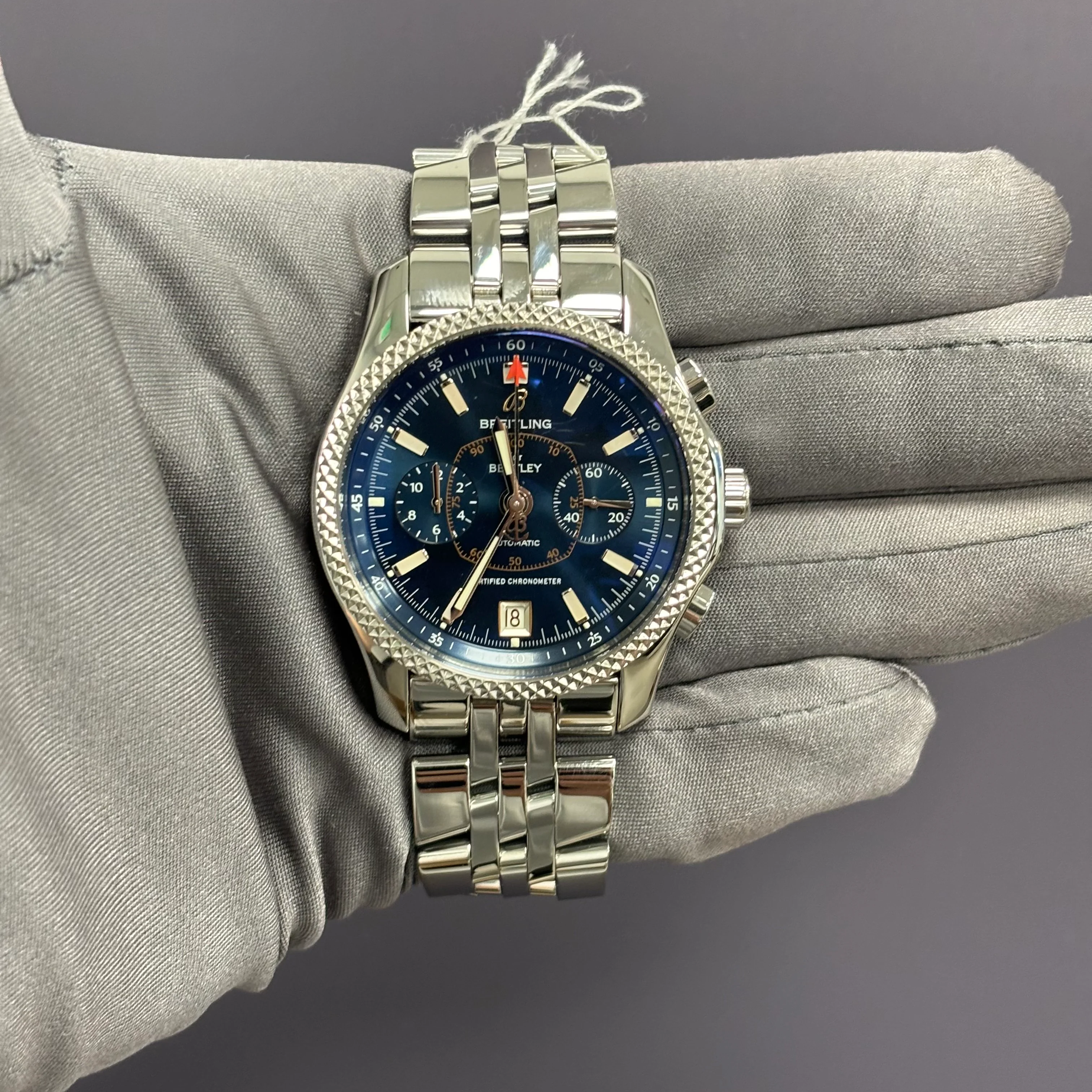 Breitling For Bentley 42mm Blue Dial Watch Ref# P26362 - Image 2