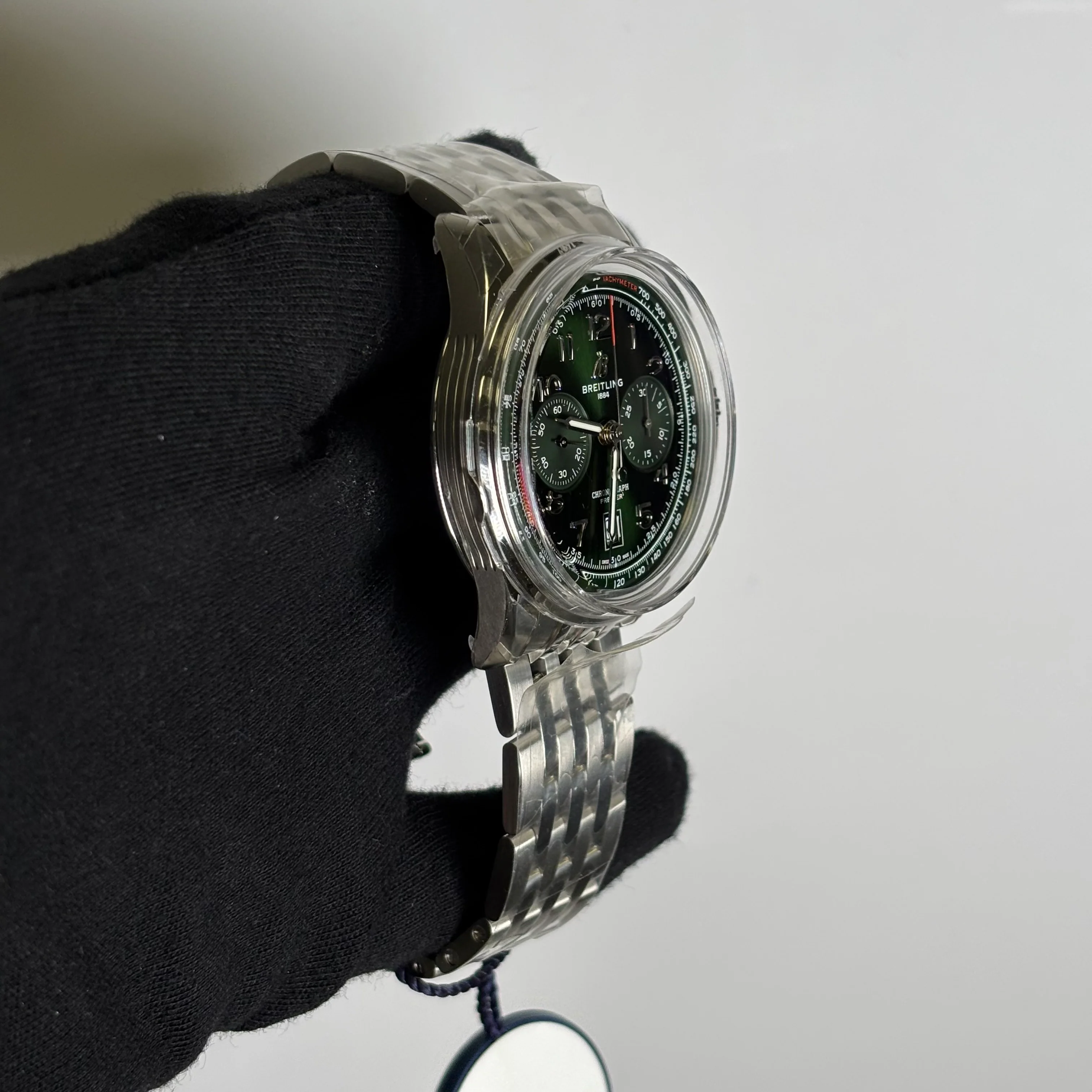 Breitling Premier 42mm Green Dial Watch Ref# AB0145 - Image 3