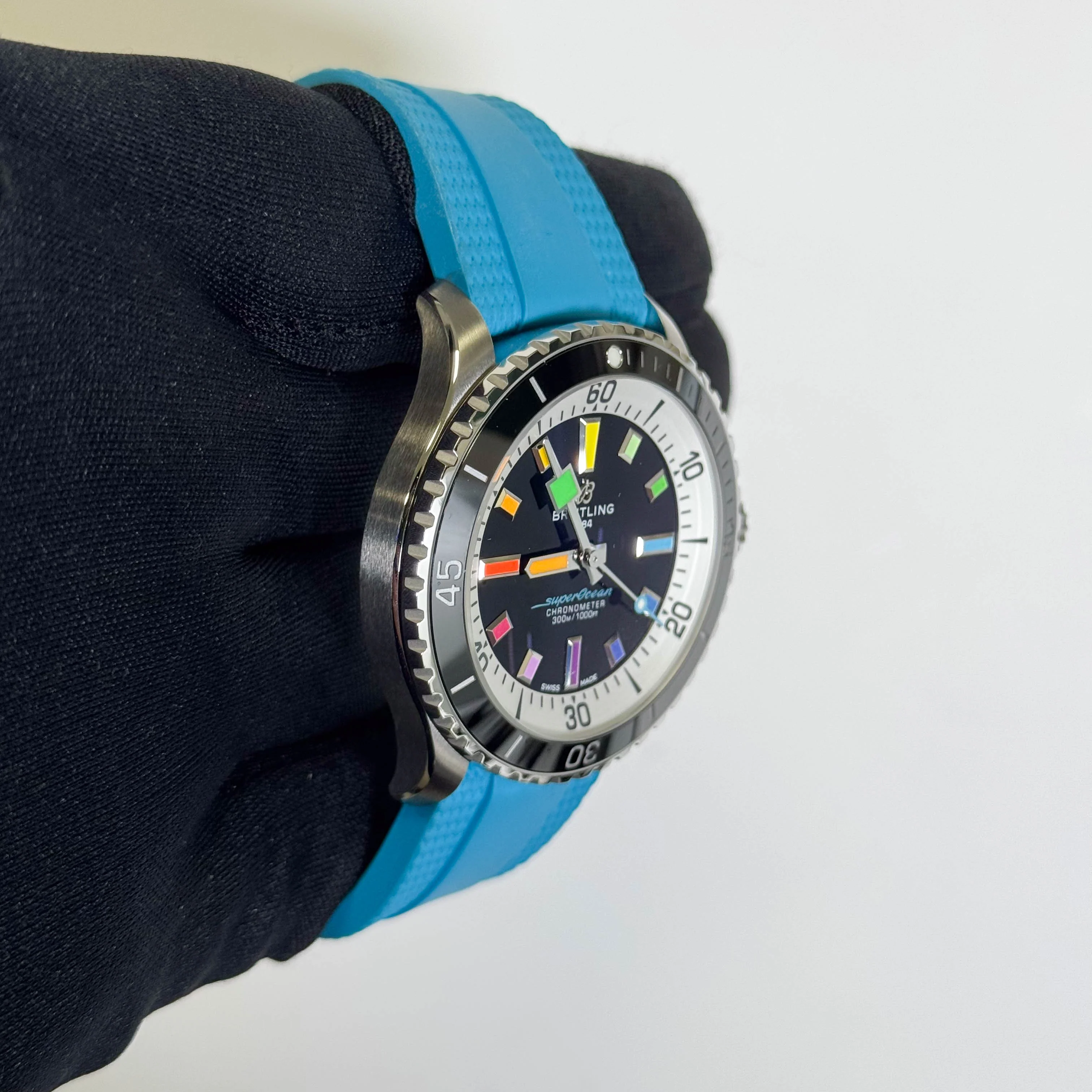Breitling Superocean 42mm Black Dial Watch Ref# A17375211B2S1 - Image 3
