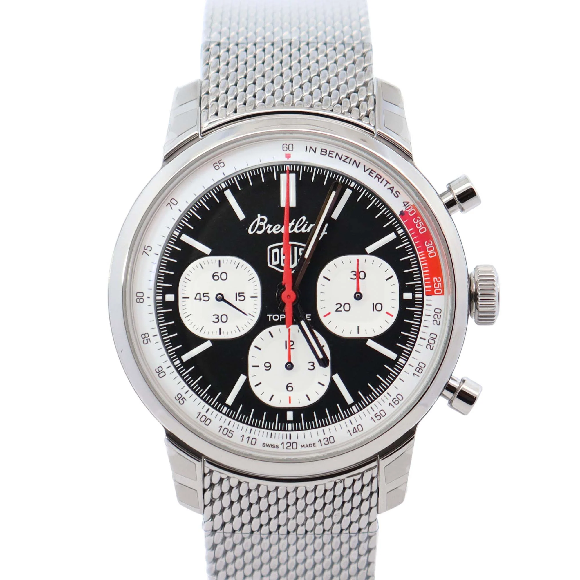 Breitling Top Time 41mm Black Dial Watch Ref# AB0176