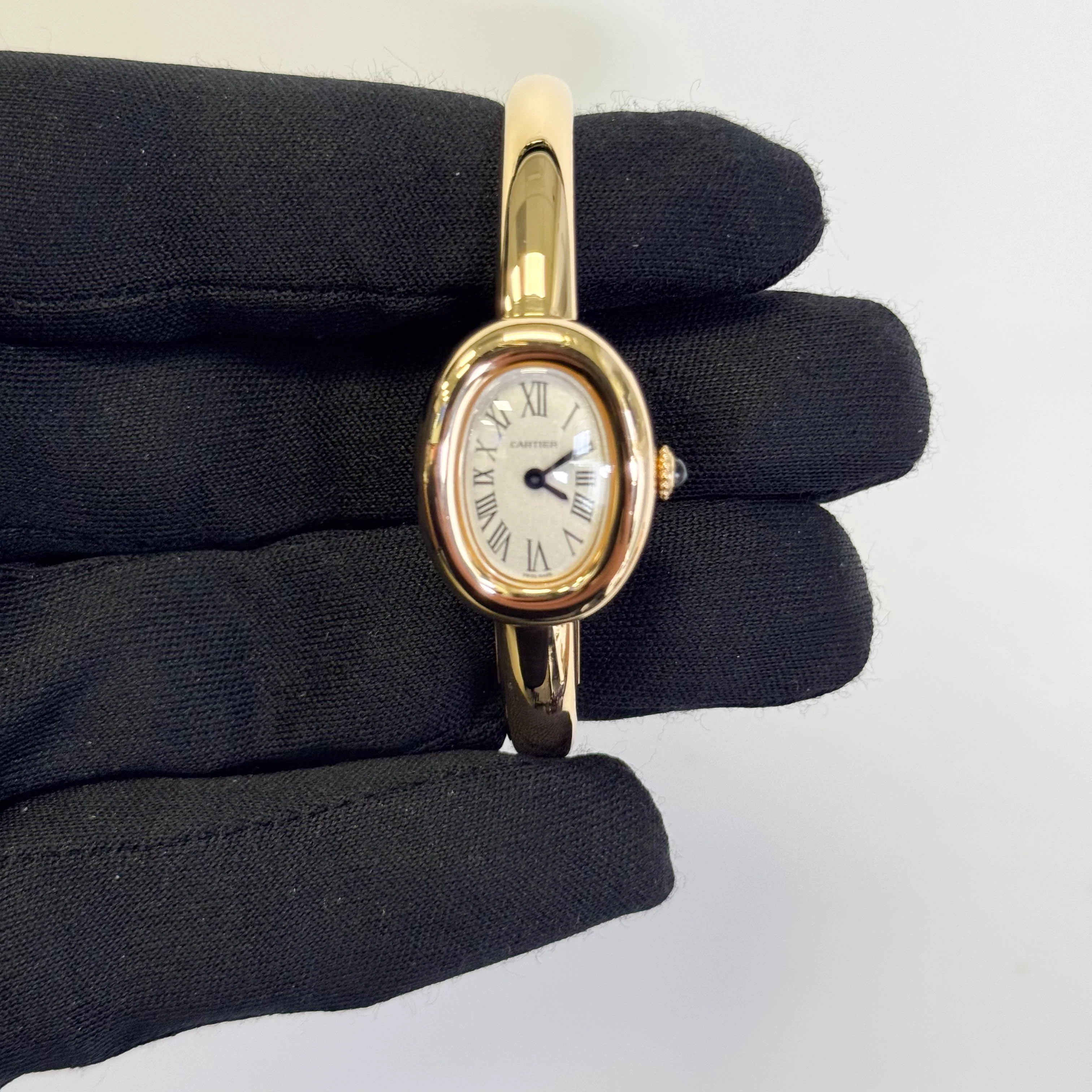 Cartier Baignoire 15mm White Dial Watch Ref# WGBA0018 - Image 2