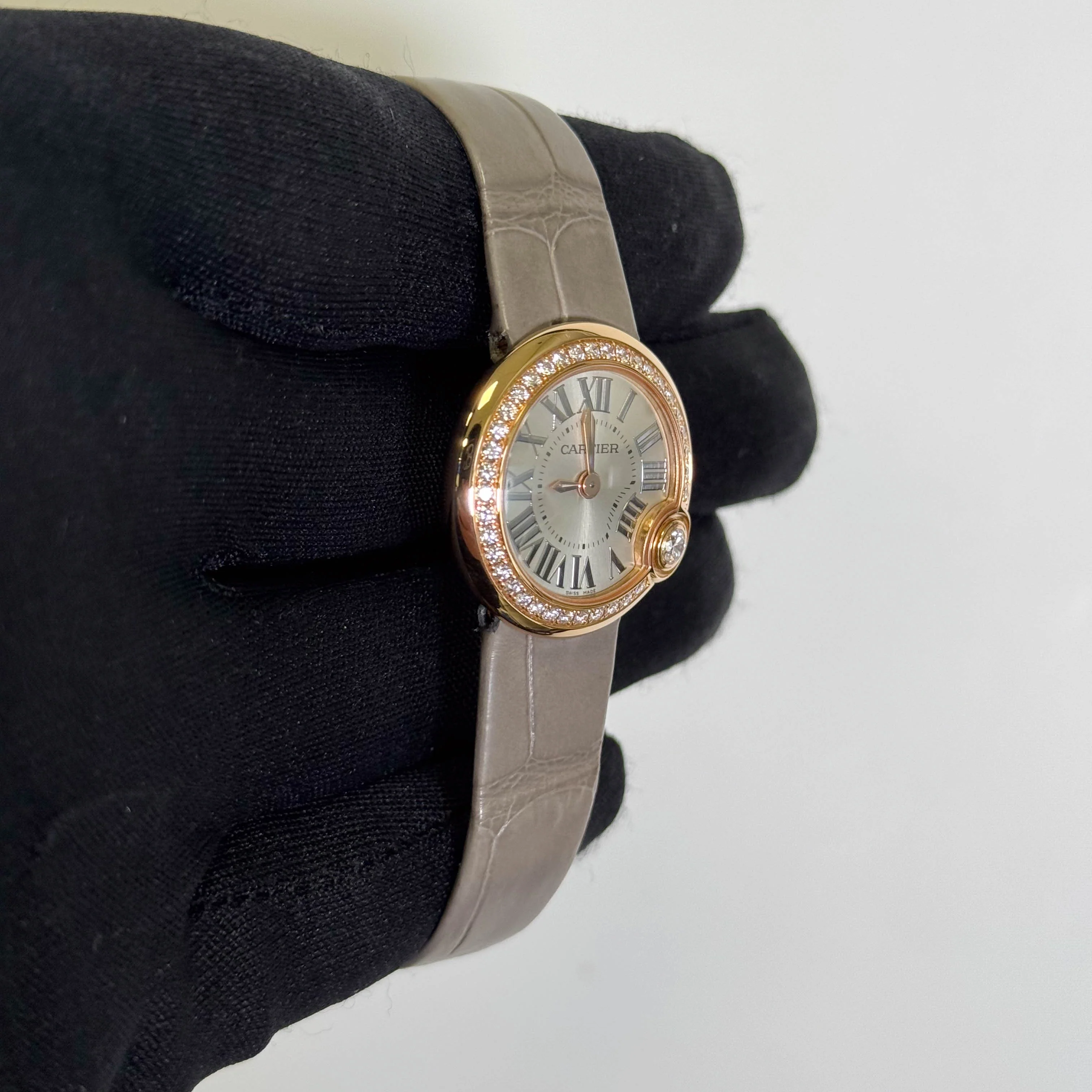 Cartier Ballon Blanc De 26mm Silver Dial Watch Ref# WJBL0006 - Image 3
