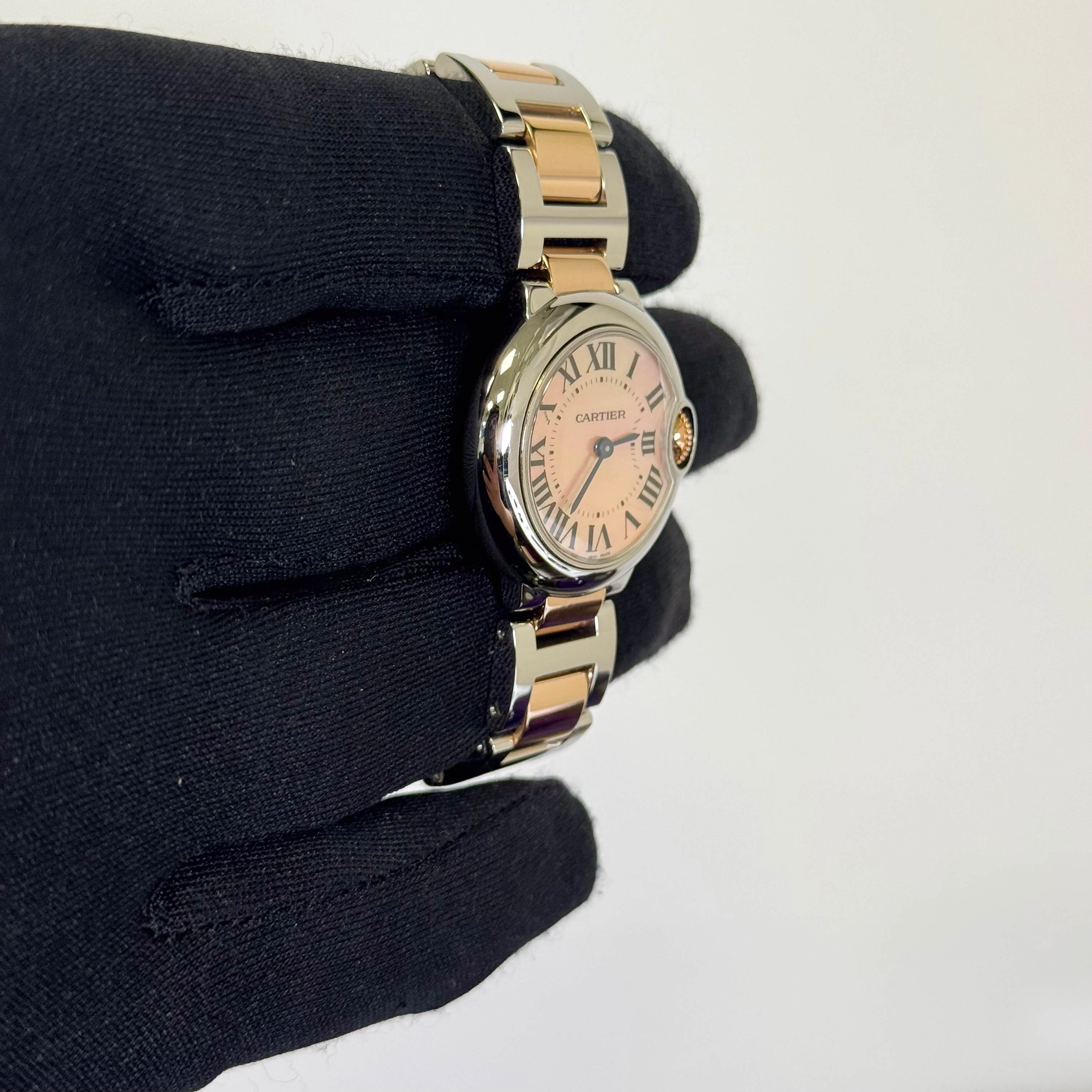 Cartier Ballon Bleu 28mm Mother Of Pearl Dial Watch Ref# W6920034 - Image 3