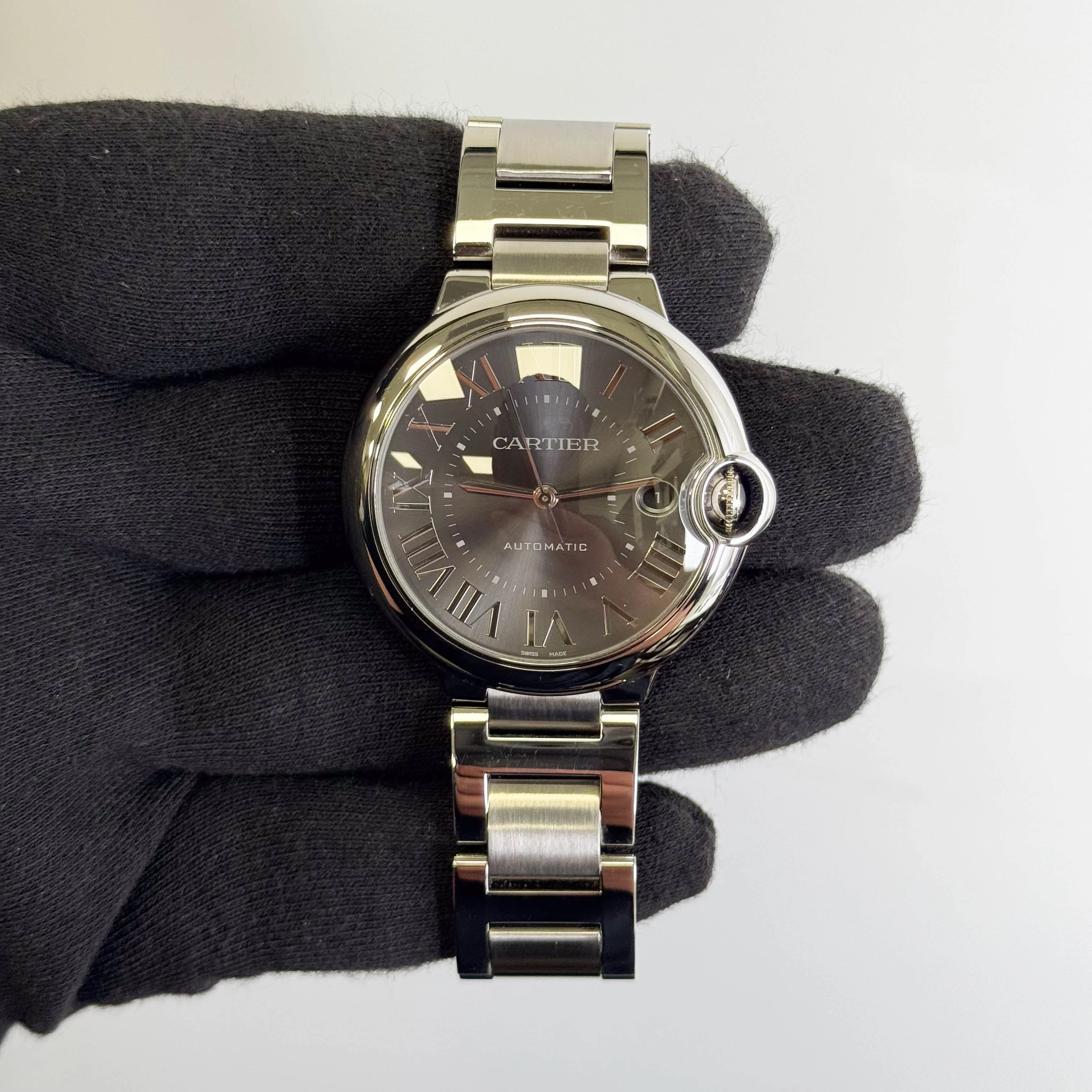 Cartier Ballon Bleu 40mm Grey Dial Watch Ref# WSBB0060 - Image 2