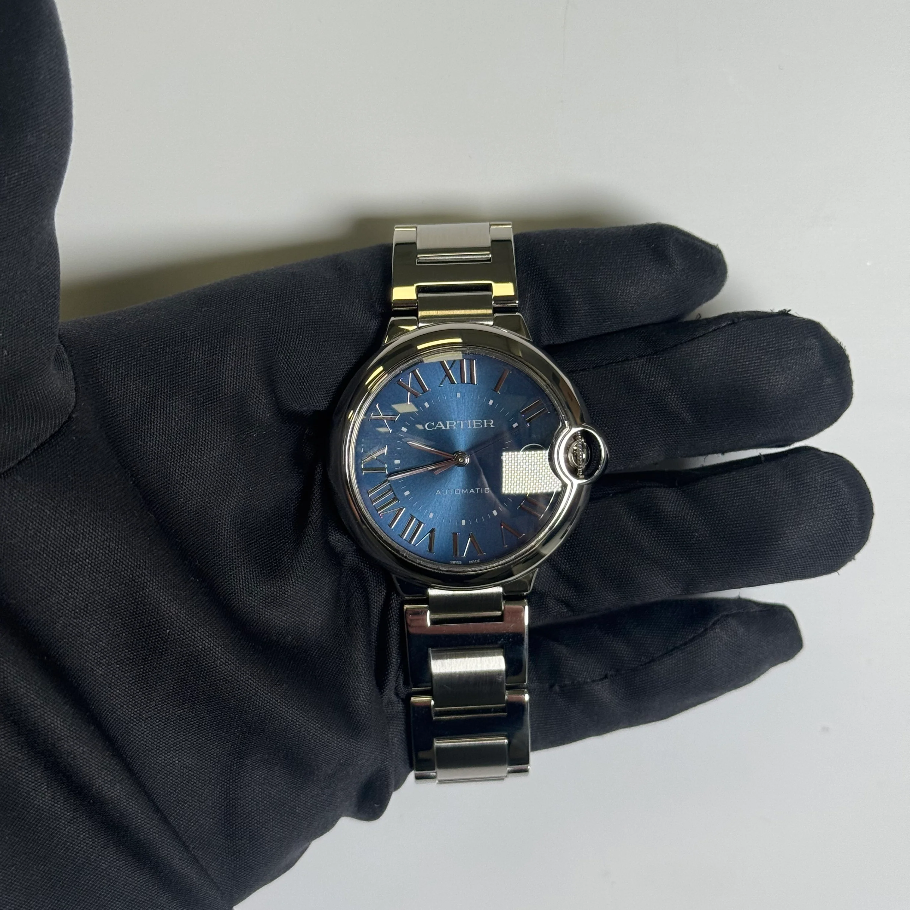 Cartier Ballon Bleu Blue Dial Watch Ref# WSBB0061 - Image 2