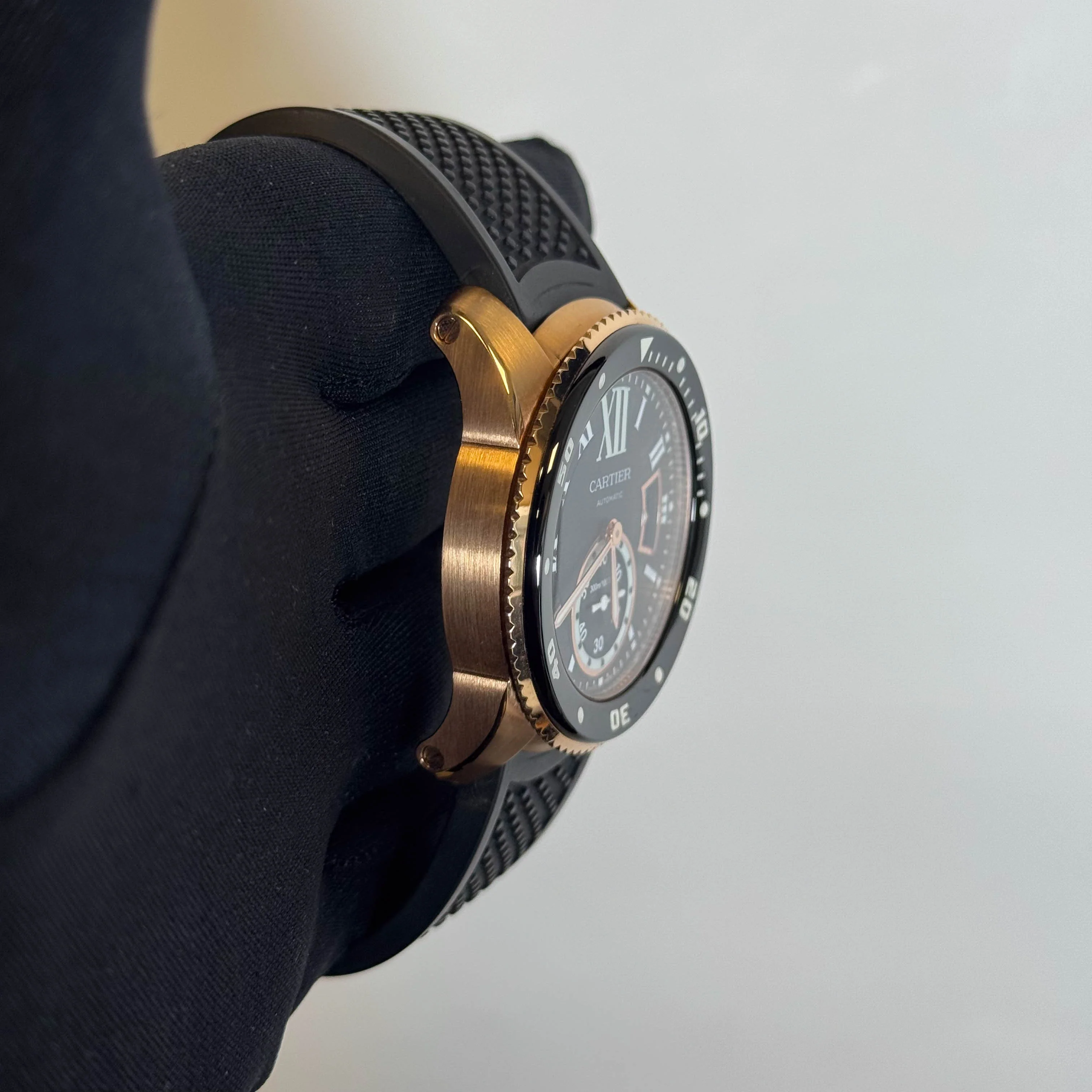 Cartier Calibre 42mm Black Dial Watch Ref# W7100052 - Image 3