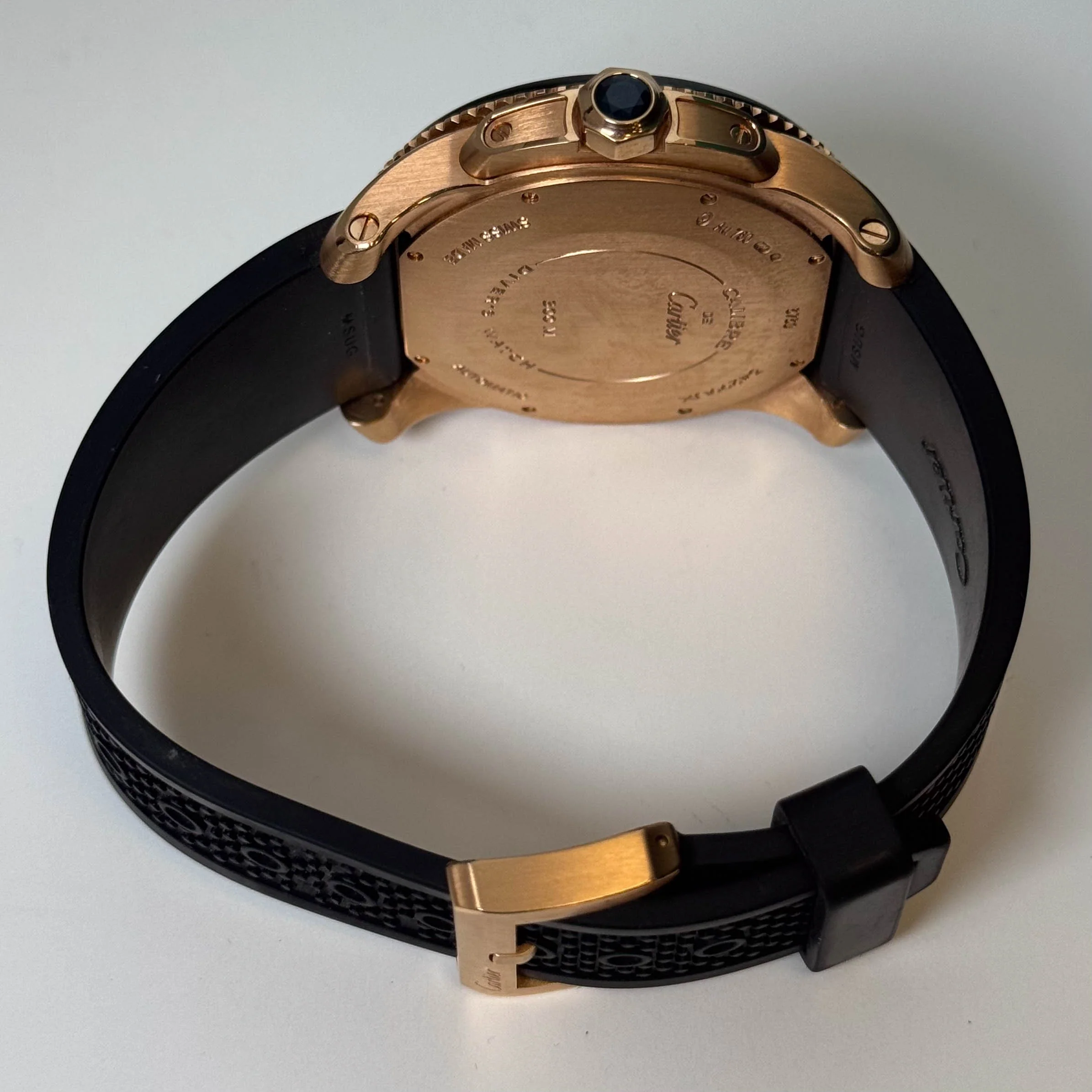 Cartier Calibre 42mm Black Dial Watch Ref# W7100052 - Image 5
