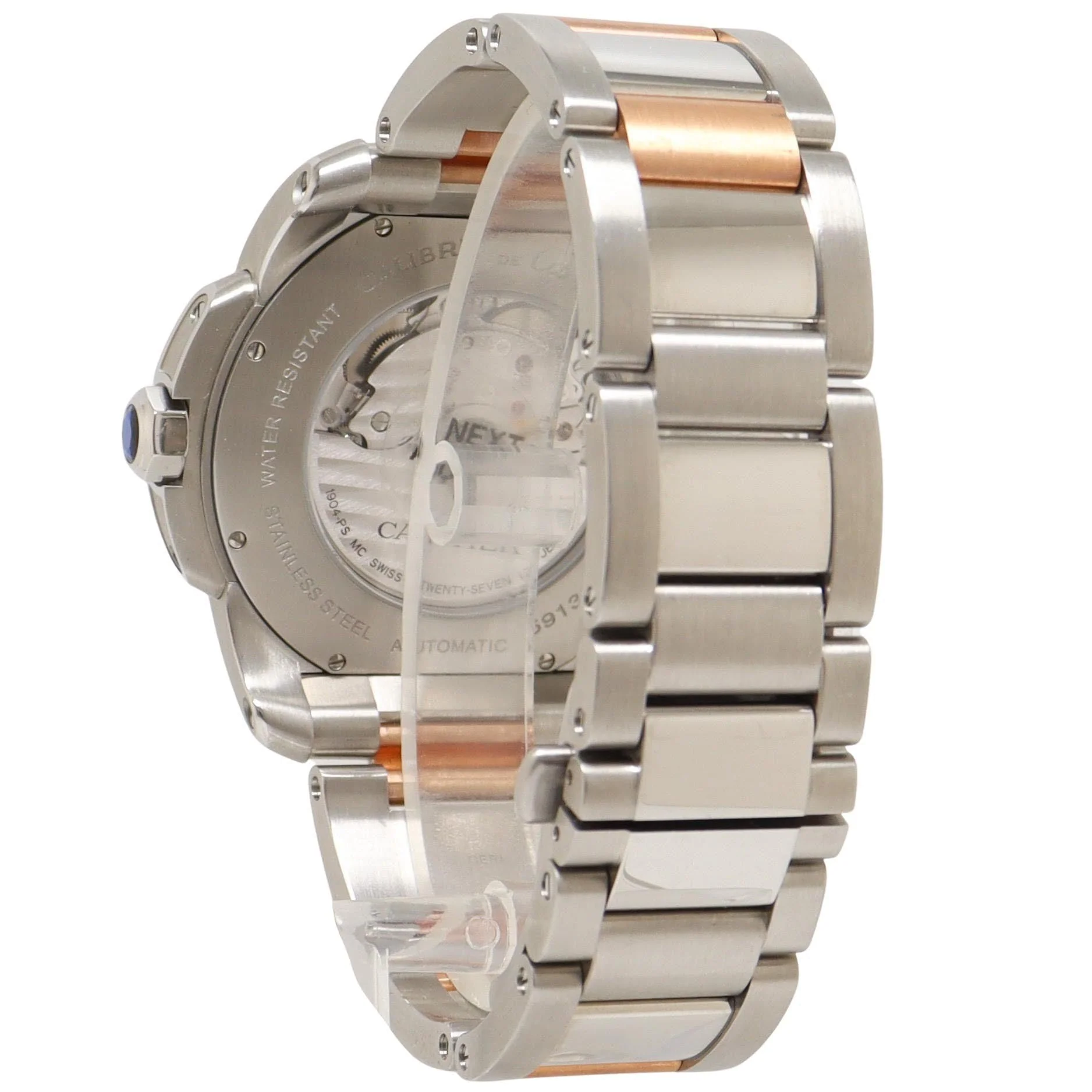 Cartier Calibre De Cartier 42mm Chocolate Brown Roman & Stick Dial Watch Reference: W7100050 - Image 3