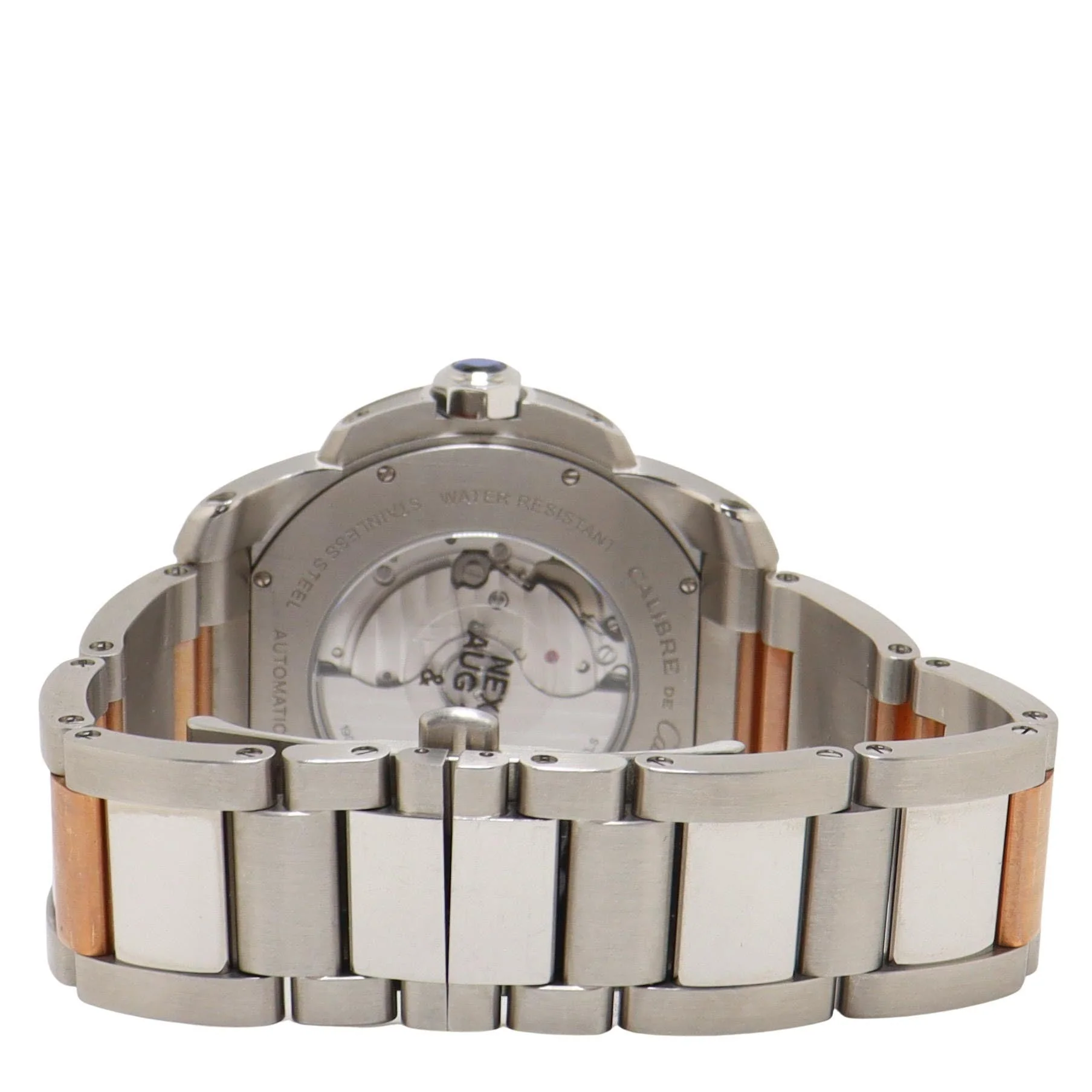 Cartier Calibre De Cartier 42mm Chocolate Brown Roman & Stick Dial Watch Reference: W7100050 - Image 4