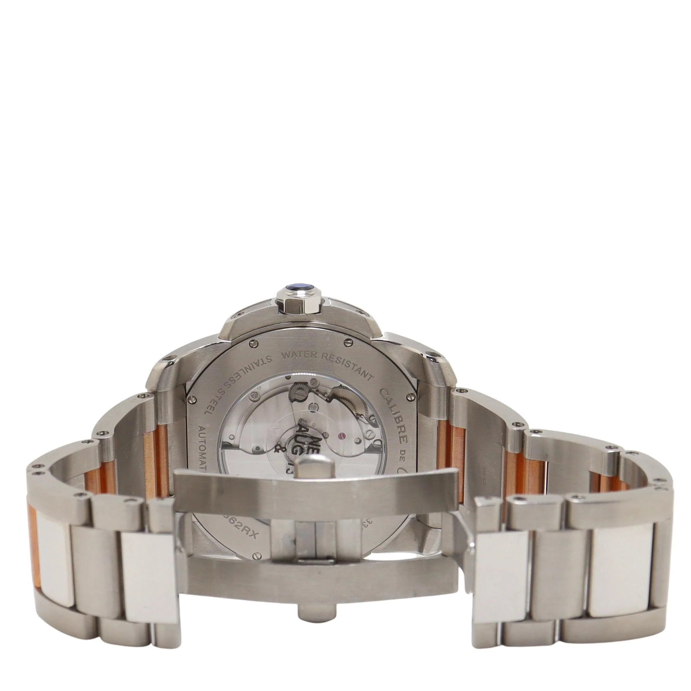 Cartier Calibre De Cartier 42mm Chocolate Brown Roman & Stick Dial Watch Reference: W7100050 - Image 5