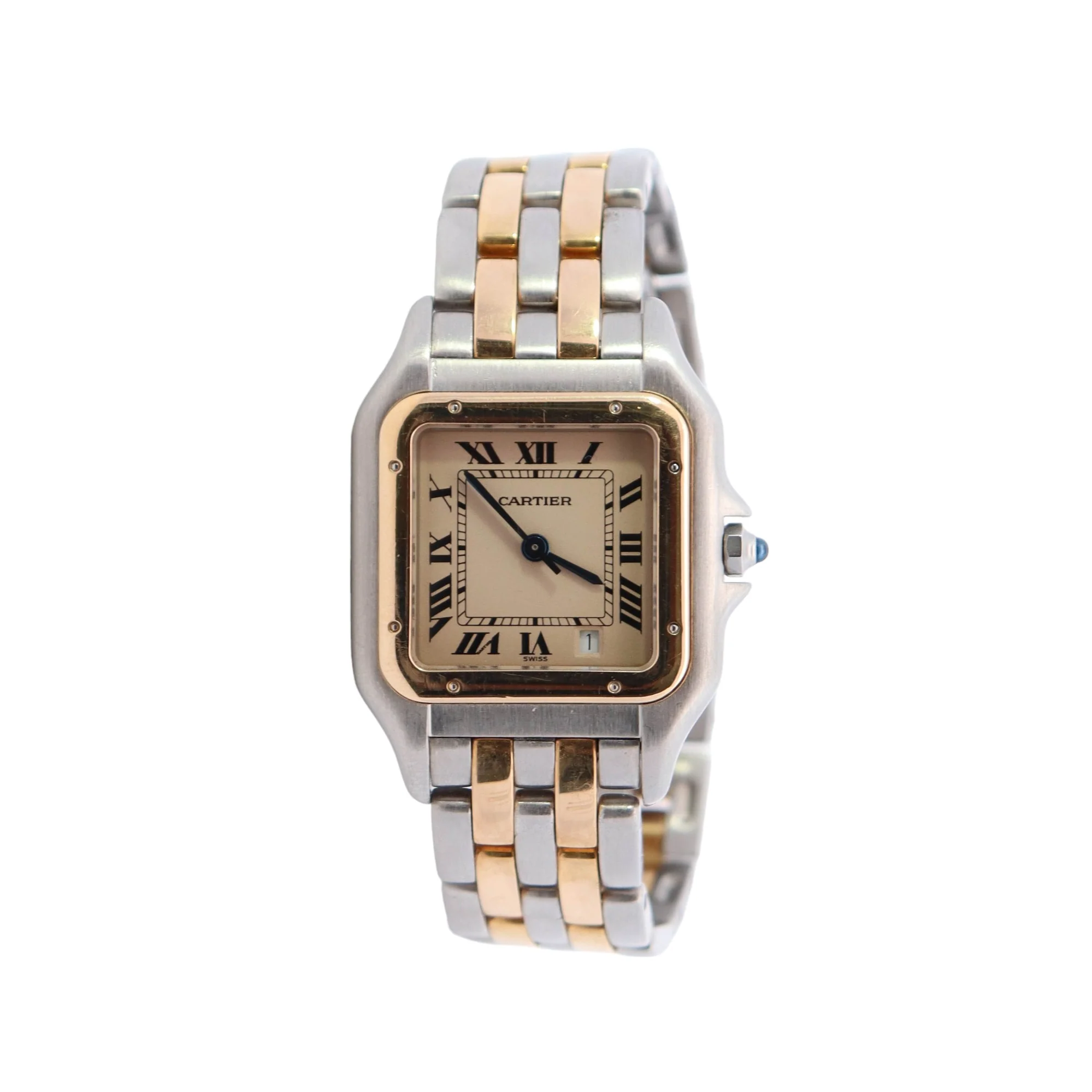 Cartier Panthere 27mm Ivory Dial Watch Ref# 183957