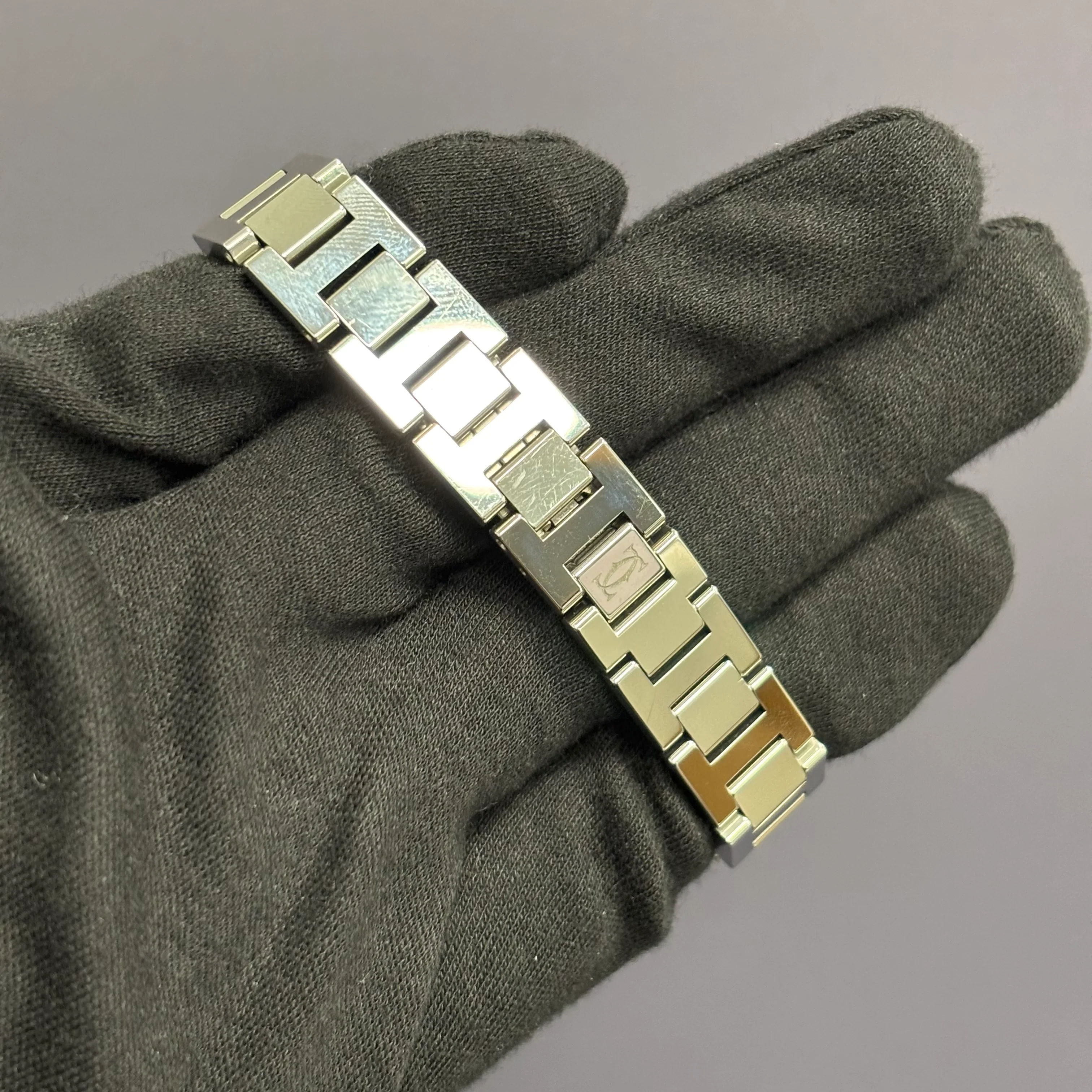 Cartier Pasha 27mm Silver Dial Watch Ref# W3140007 - Image 4